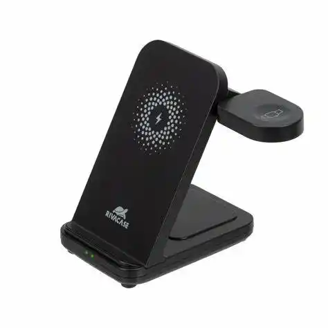 Încărcător wireless Rivacase VA4916 WH3, 15W, Negru