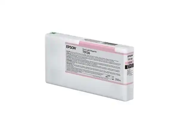 Картридж чернильный Epson T9136, 200мл, Светло-Пурпурный