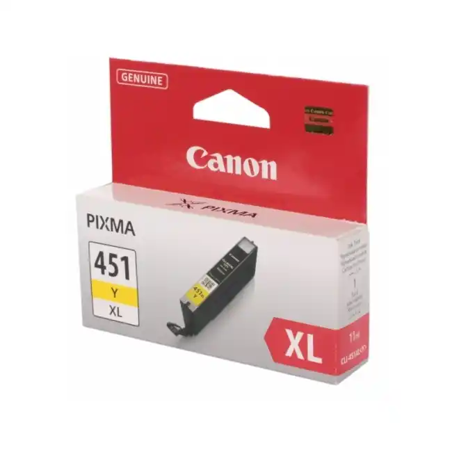 Картридж чернильный Canon CLI-451 XLY, 11мл, Желтый