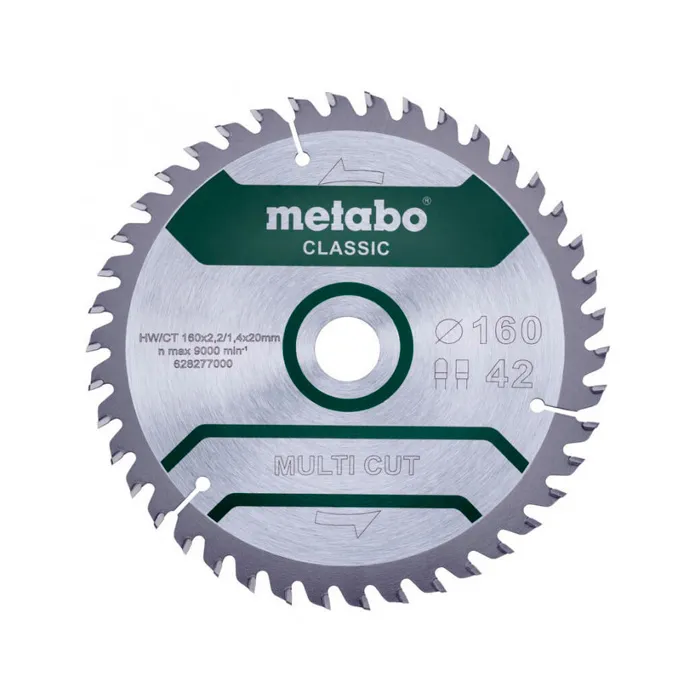 Купить  Отрезные диски 135-190мм - METABO Multi Cut Classic 160 мм (628277000)..