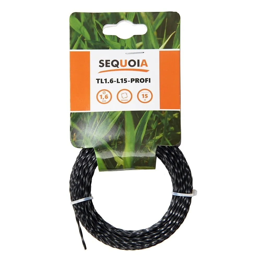 Купить  Леска для триммеров - SEQUOIA TL1.6-L15-PROFI..