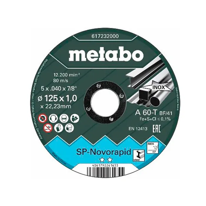 Cumpara  Discuri abrazive - Metabo Novorapid 125x1,0x22 SP (617232000)..