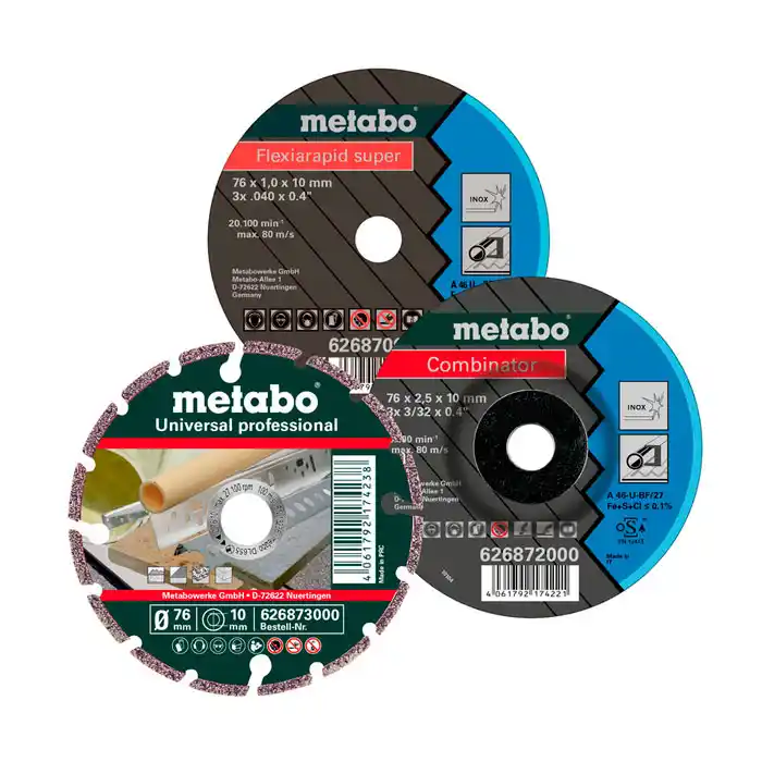 Купить  Отрезные диски 125-180мм - Metabo Starter Set 626879000..