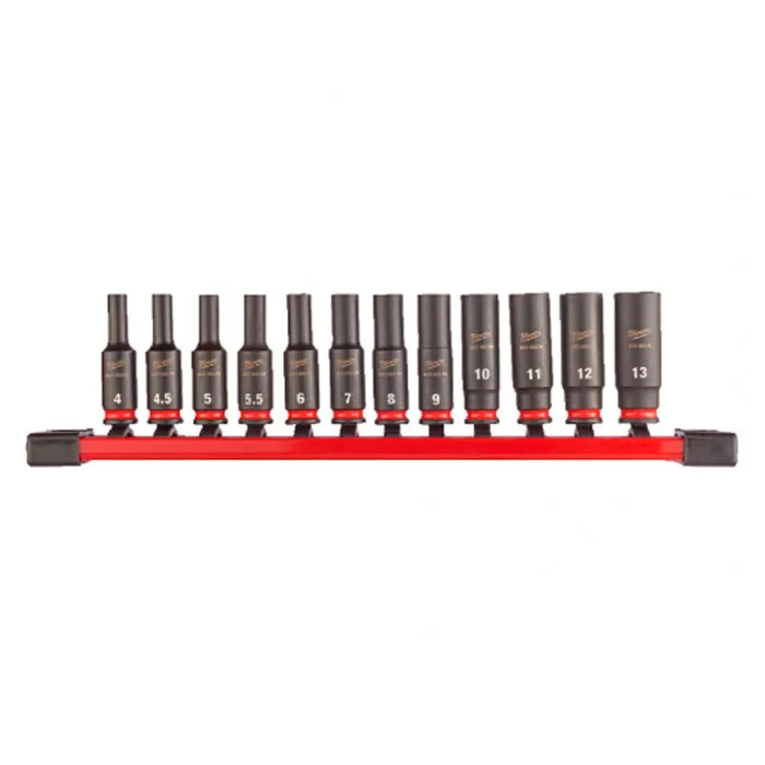 Cumpara  Capete tubulare cu impact - Milwaukee 9 Piece 3/8