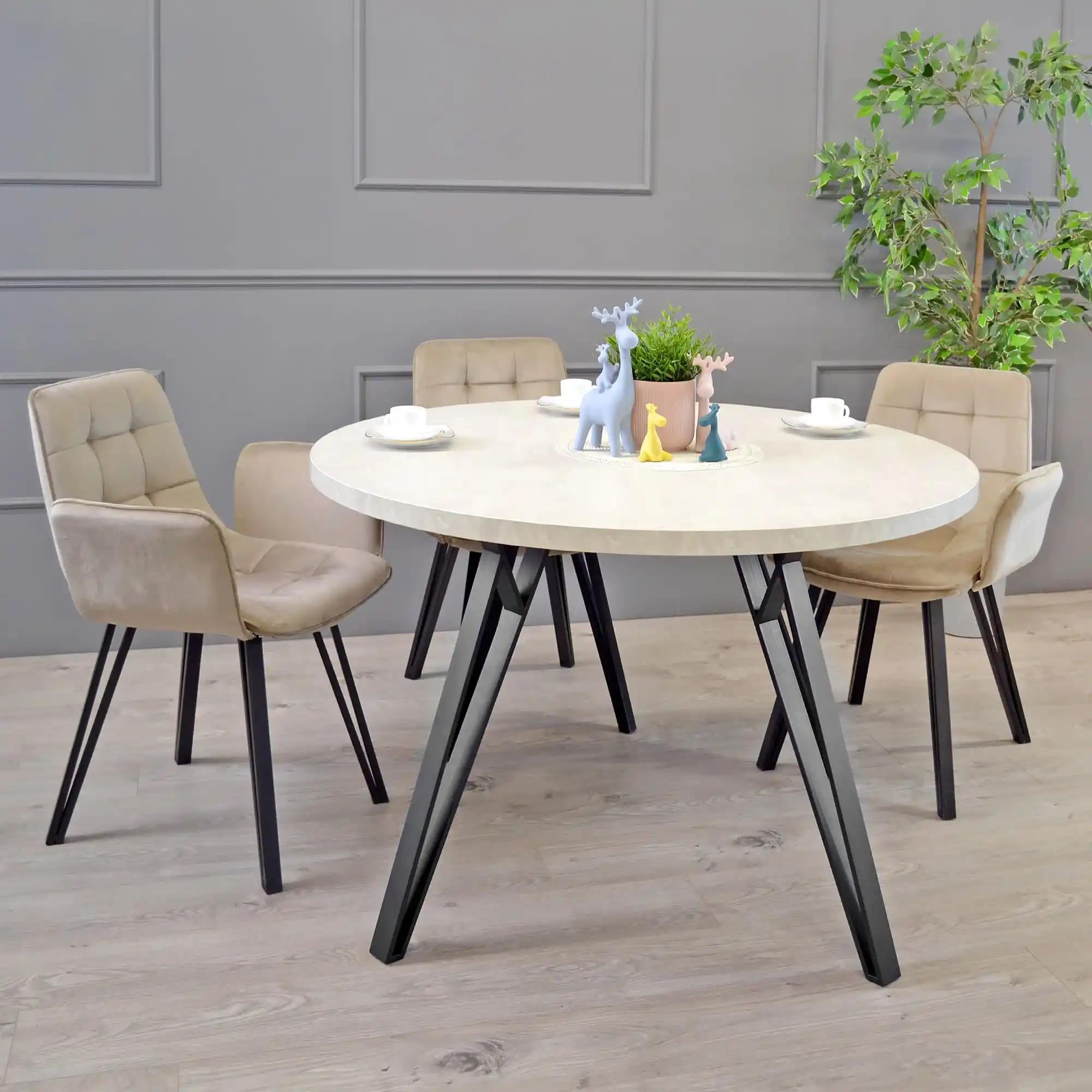 Masă TOKYO Rondo Mătase Ø1300