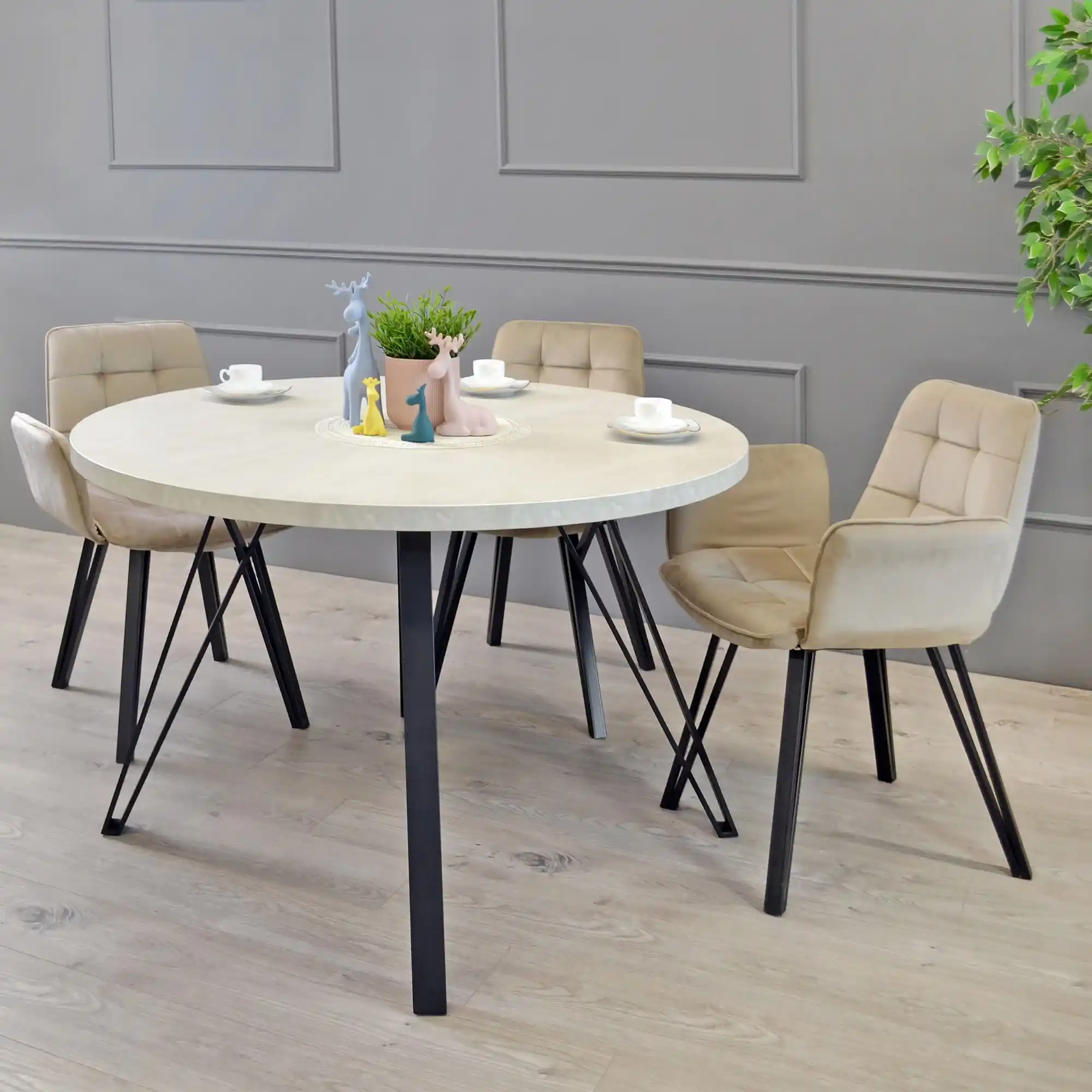 Masă TOKYO Rondo Mătase Ø1300