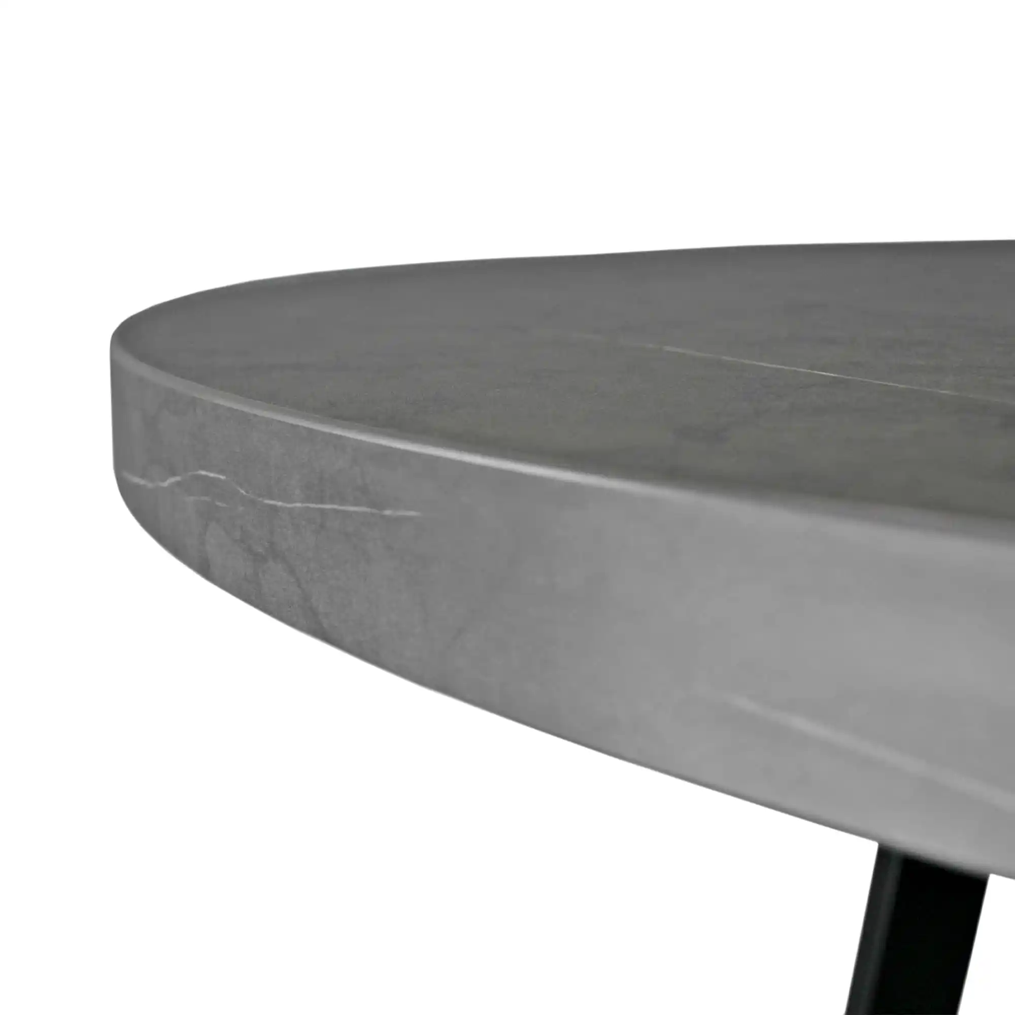 Masă CALIPSO Marmură Neagră Ø90