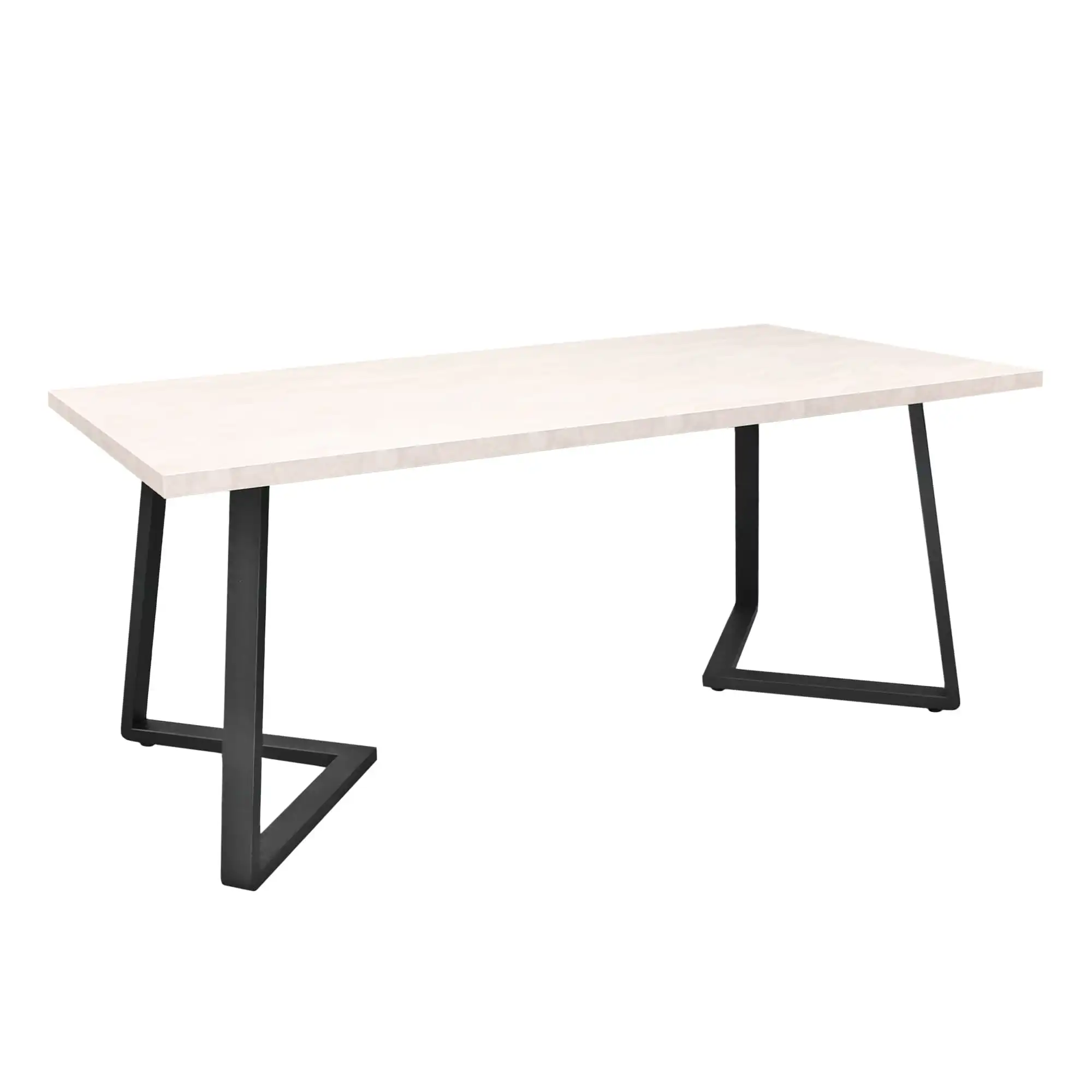 Cumpara  Mobilier de birou - Masă FRIDA Mătase+Black Legs 180×90..