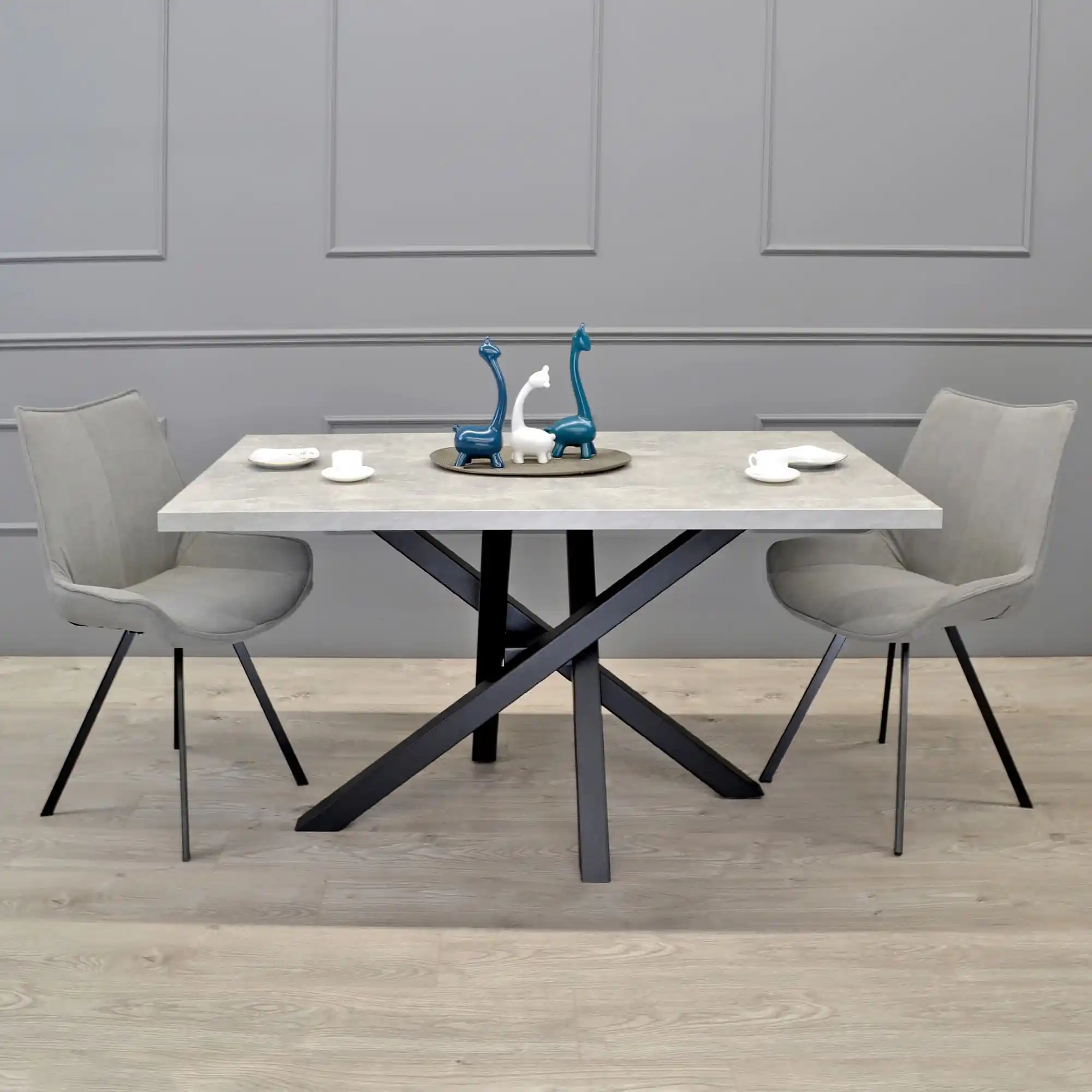 Masă Dakota Beton 150×80
