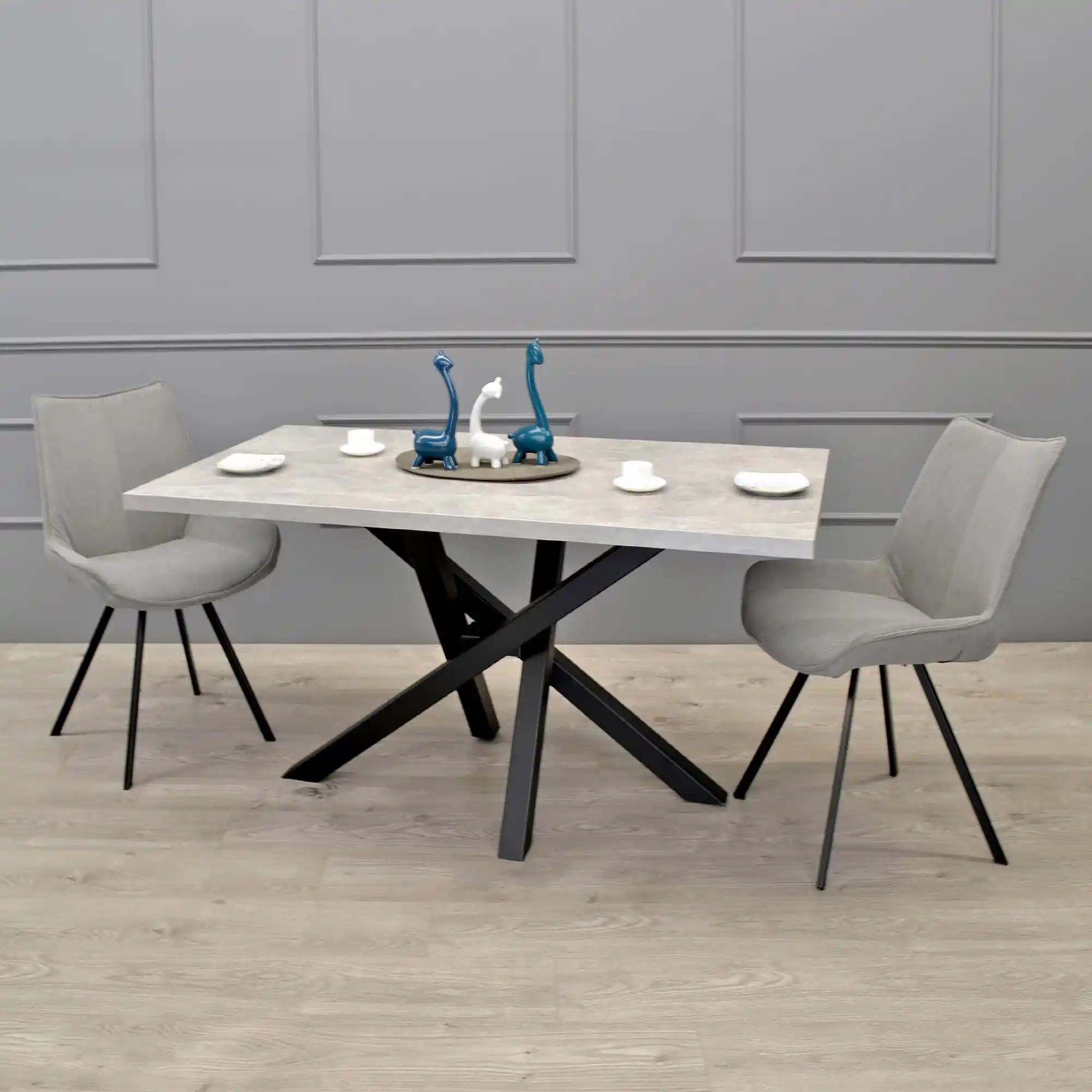 Masă Dakota Beton 150×80