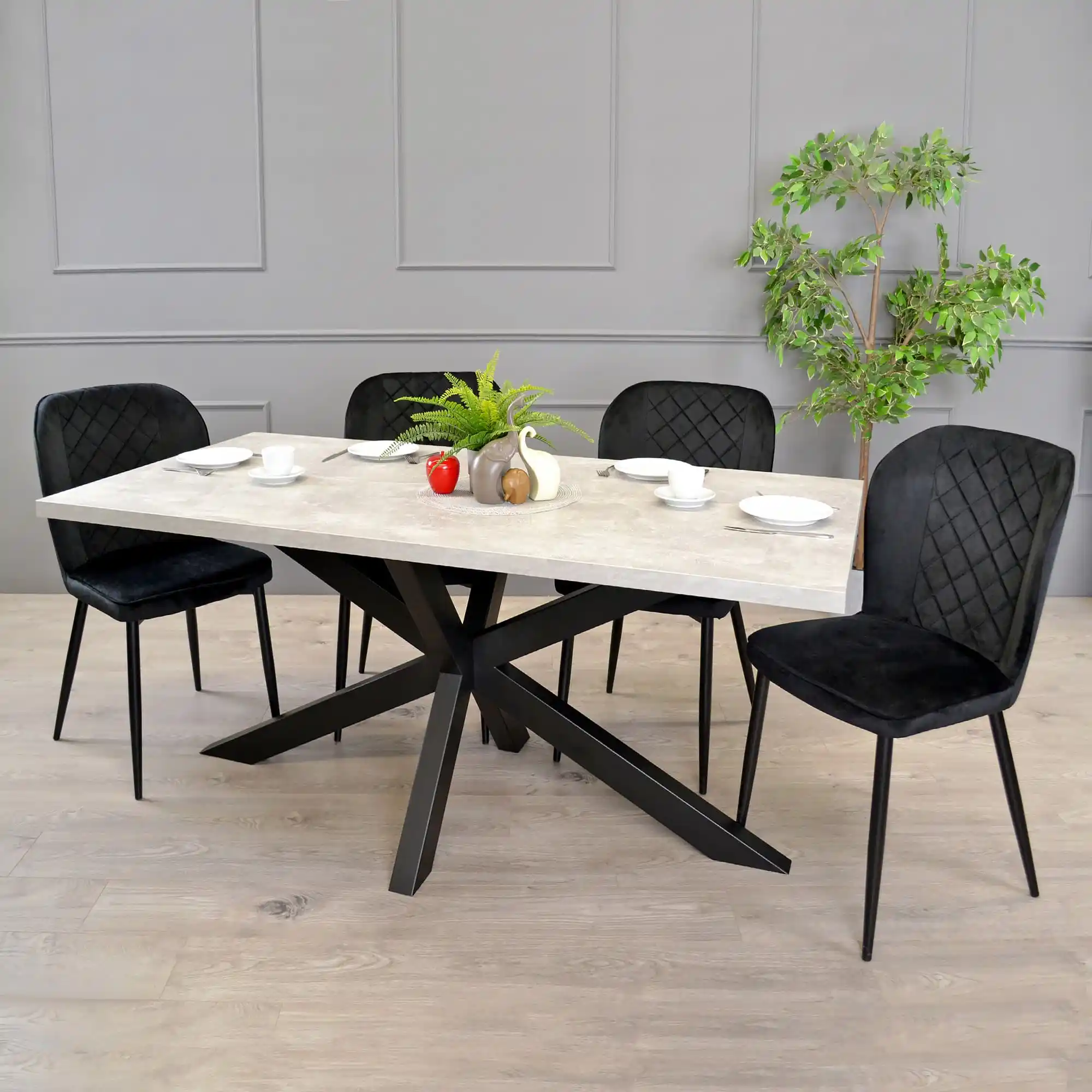 Masă VESTA Beton 180×90