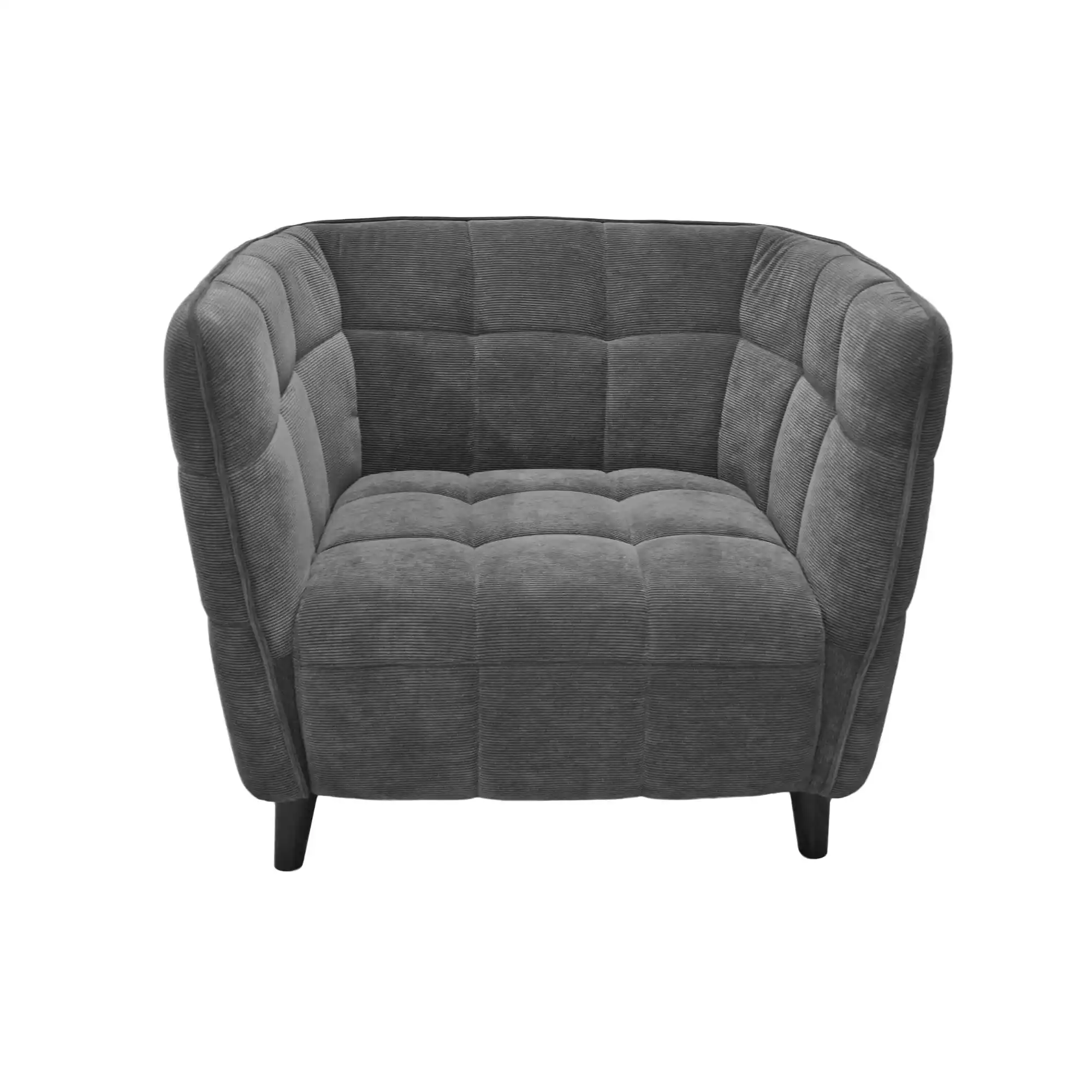 Fotoliu W310g Velvet Dark Grey