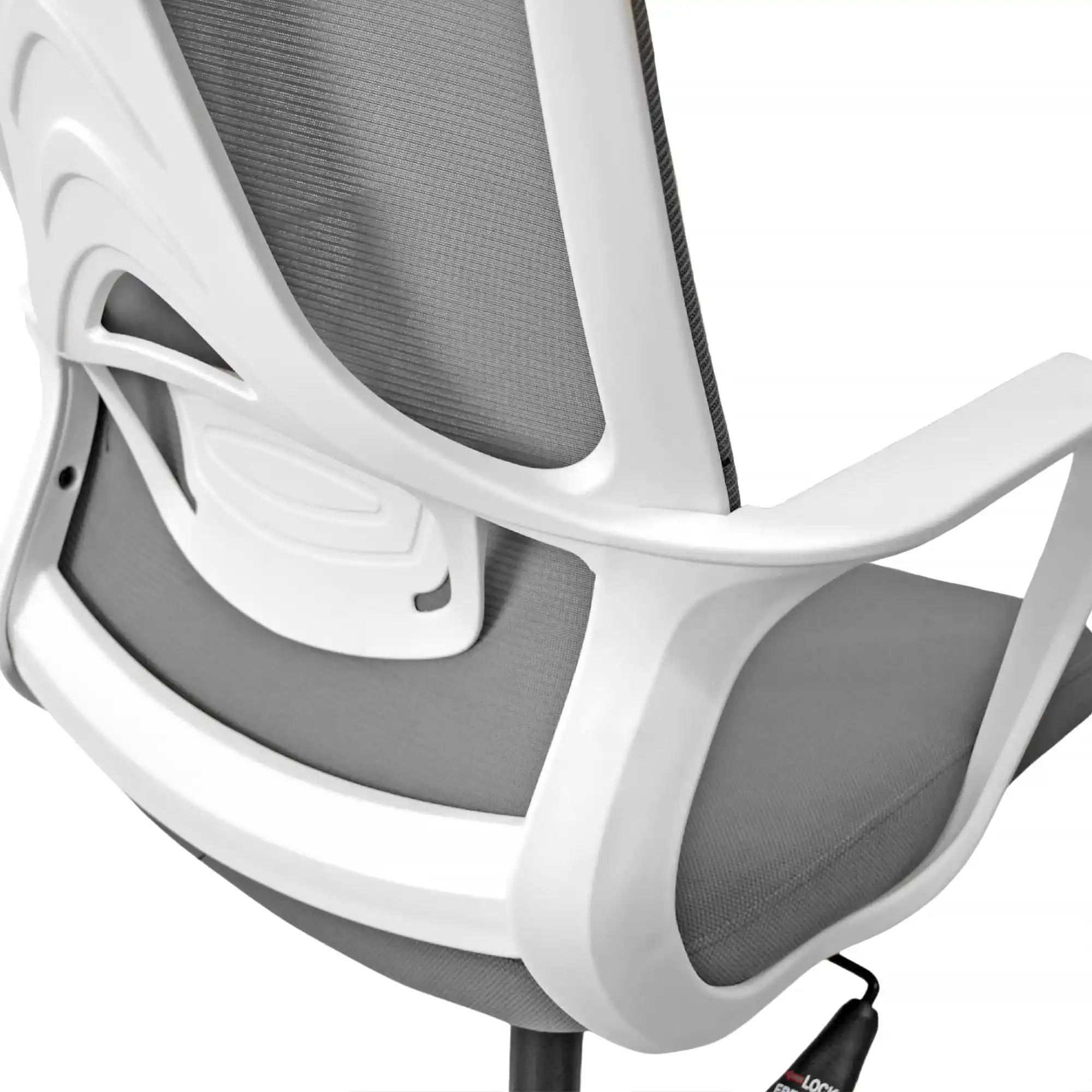 Офисное кресло F-20141 A Grey+White Frame