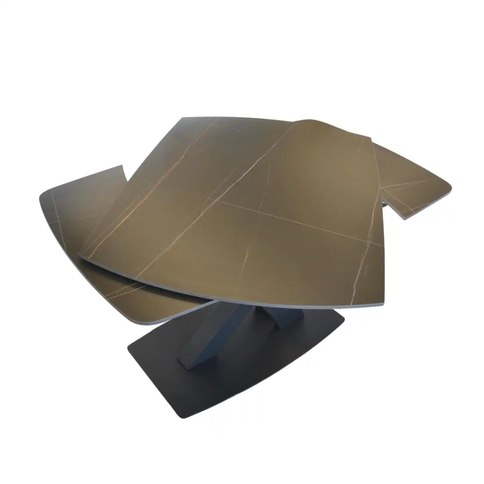 Стол раздвижной VALENSIA Black 120/180×850