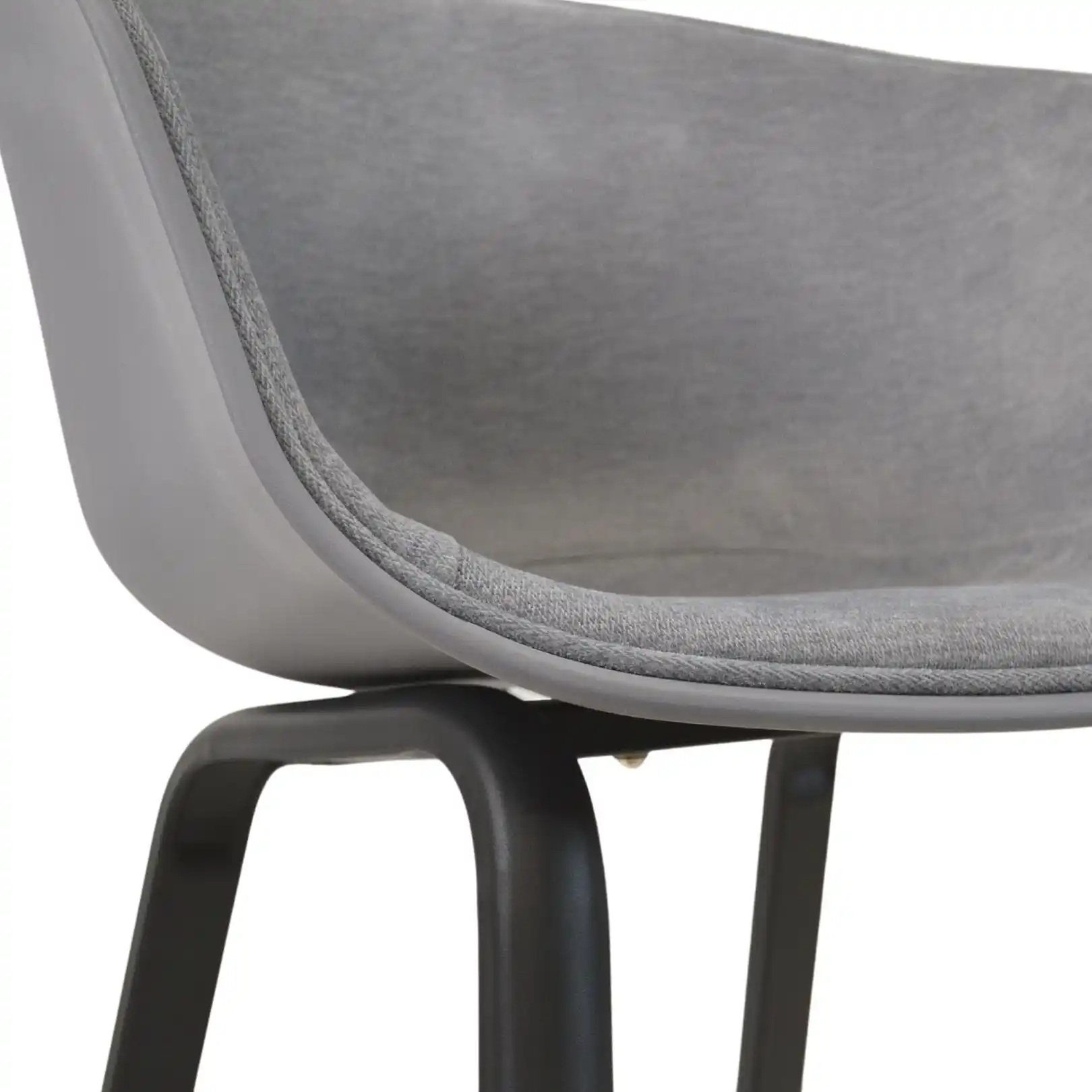 Scaun Cortez-F Grey/Black Legs