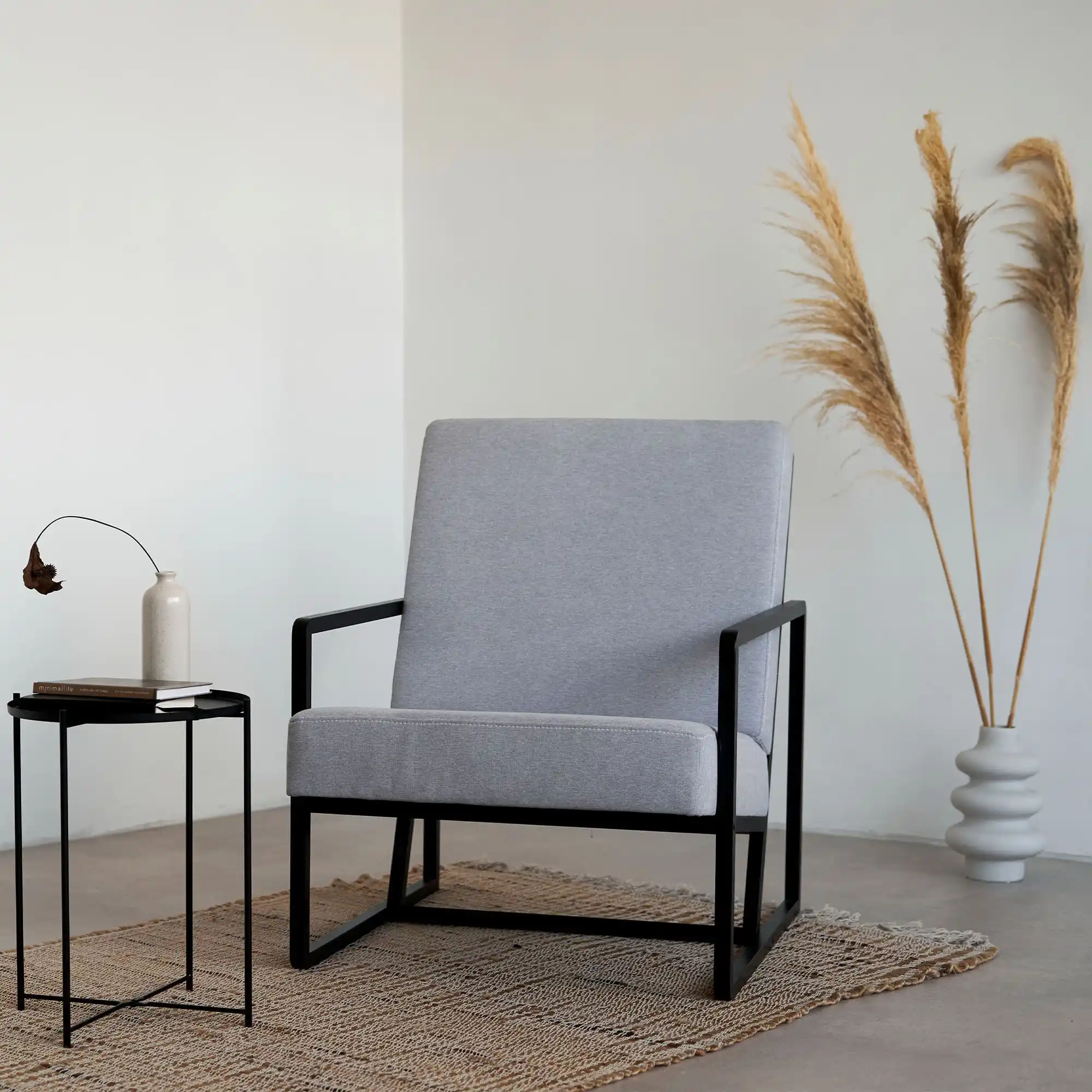 Кресло Milton Серое