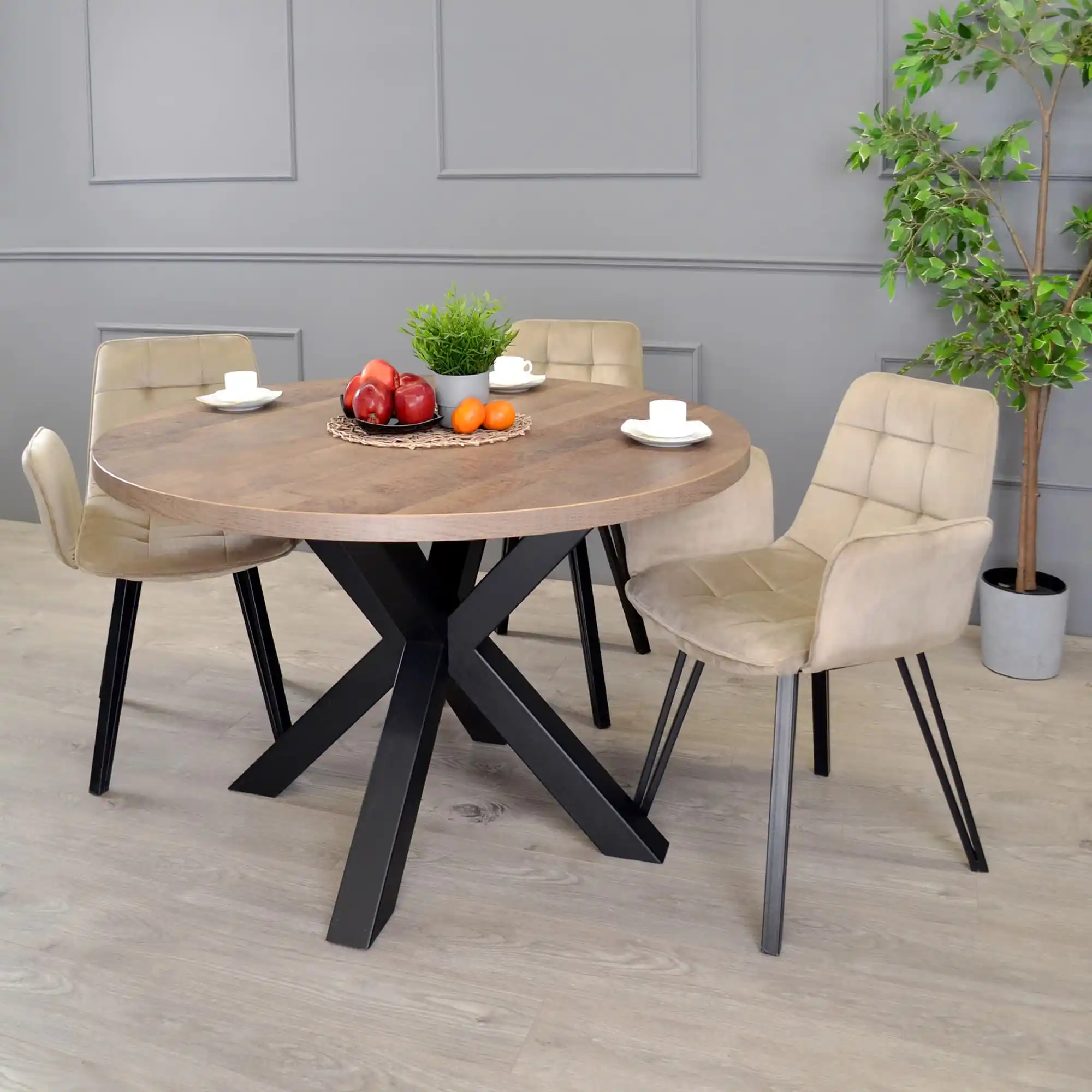 Masă KLEO Colonial   Ø120