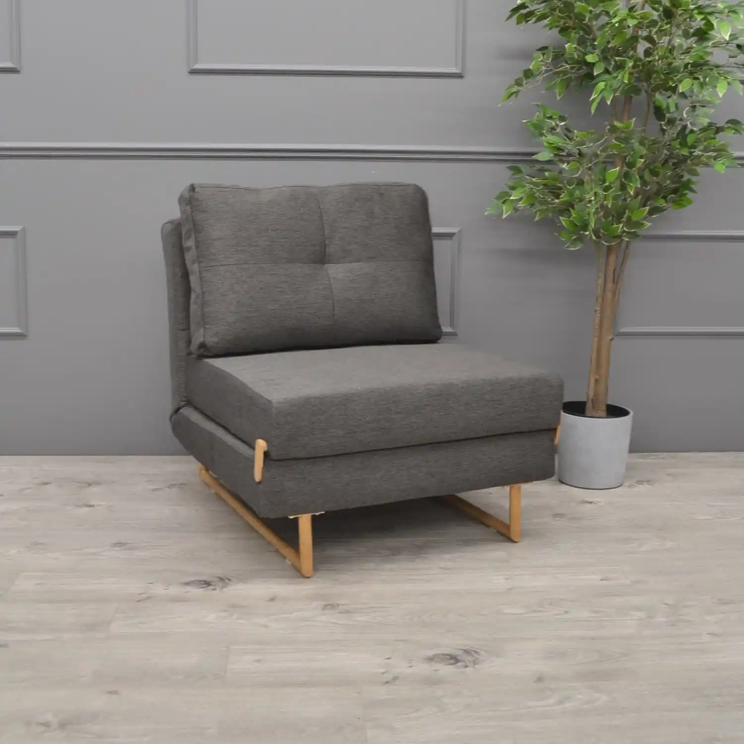 Fotoliu Extensibil Lm-105 (80 Cm) Dark Grey