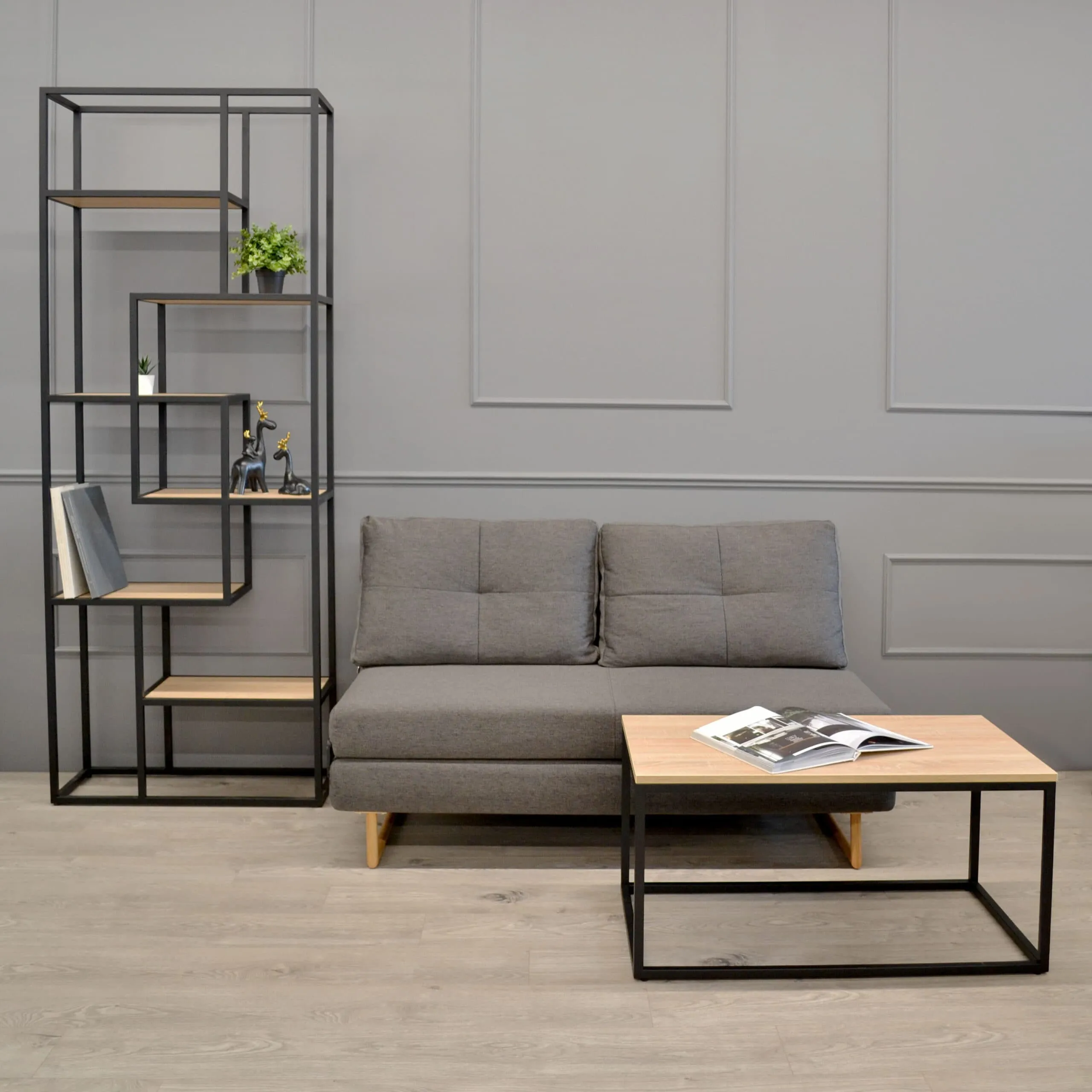 Canapea Extensibilă Lm-105 (150 Cm) Dark Grey