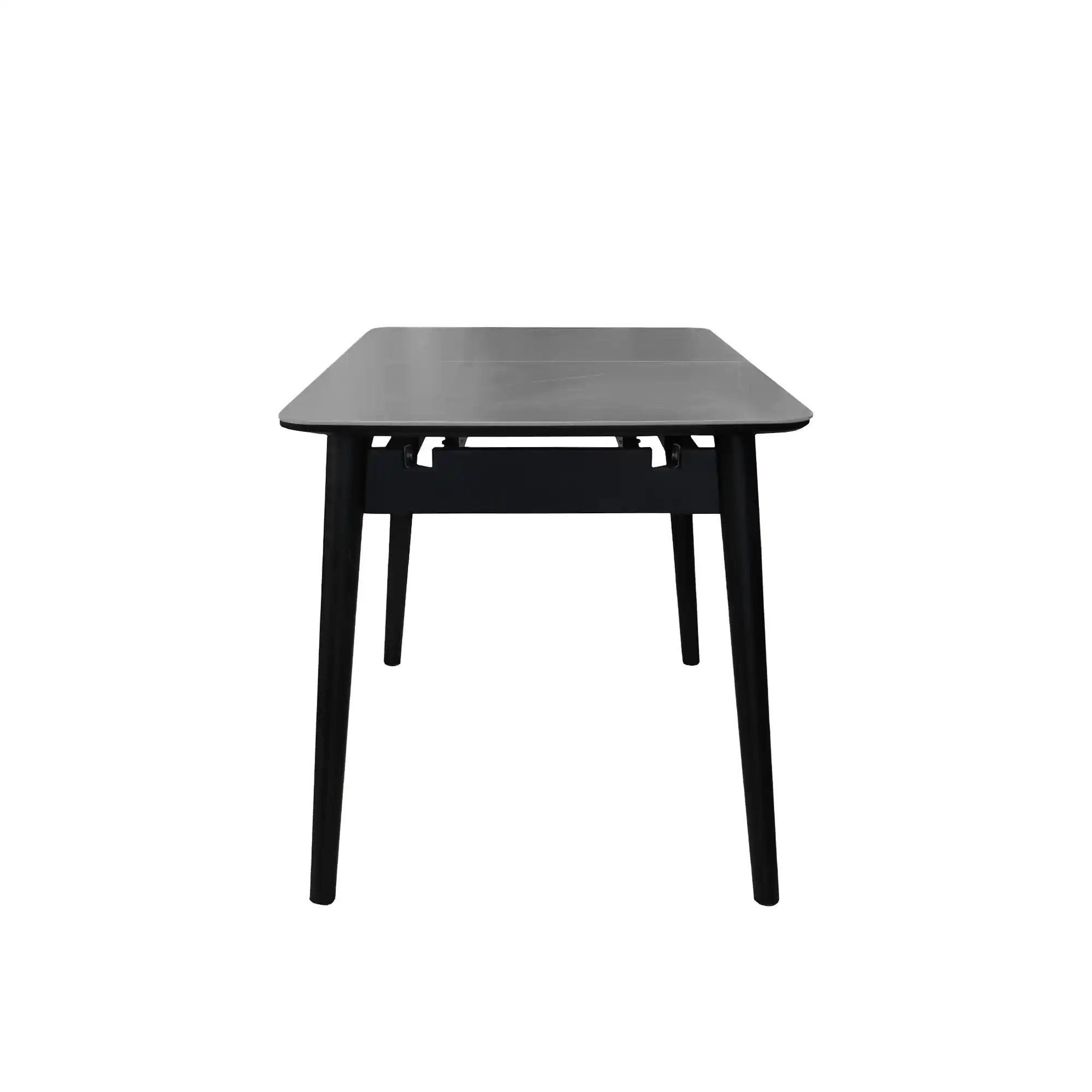 Masă Extensibilă Granna Grey+Black Legs