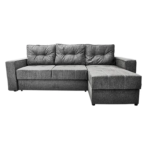 Canapea Extensibilă Capry Dark-Grey 155×210 cm