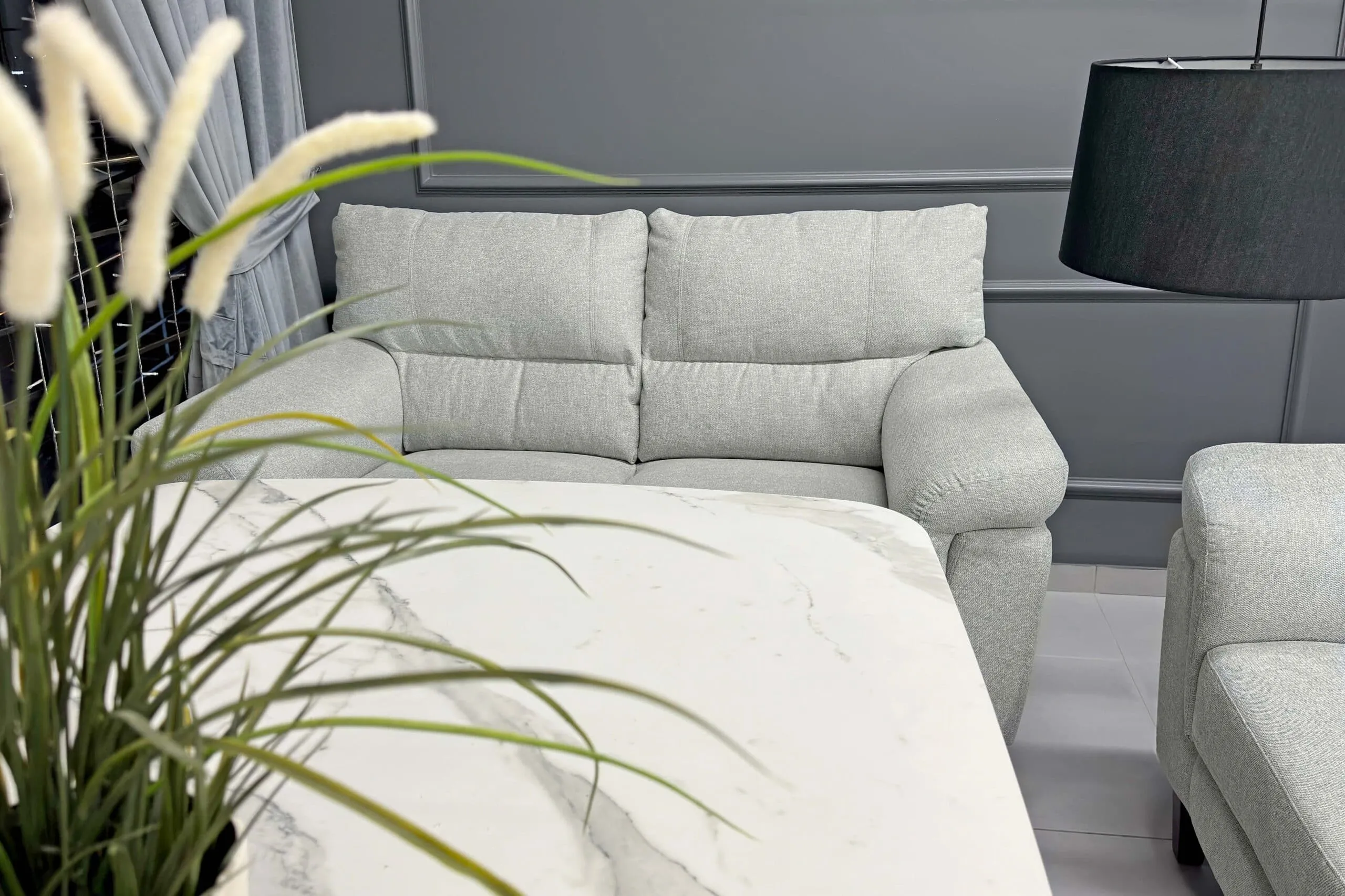Canapea Mellissa-2 Grey
