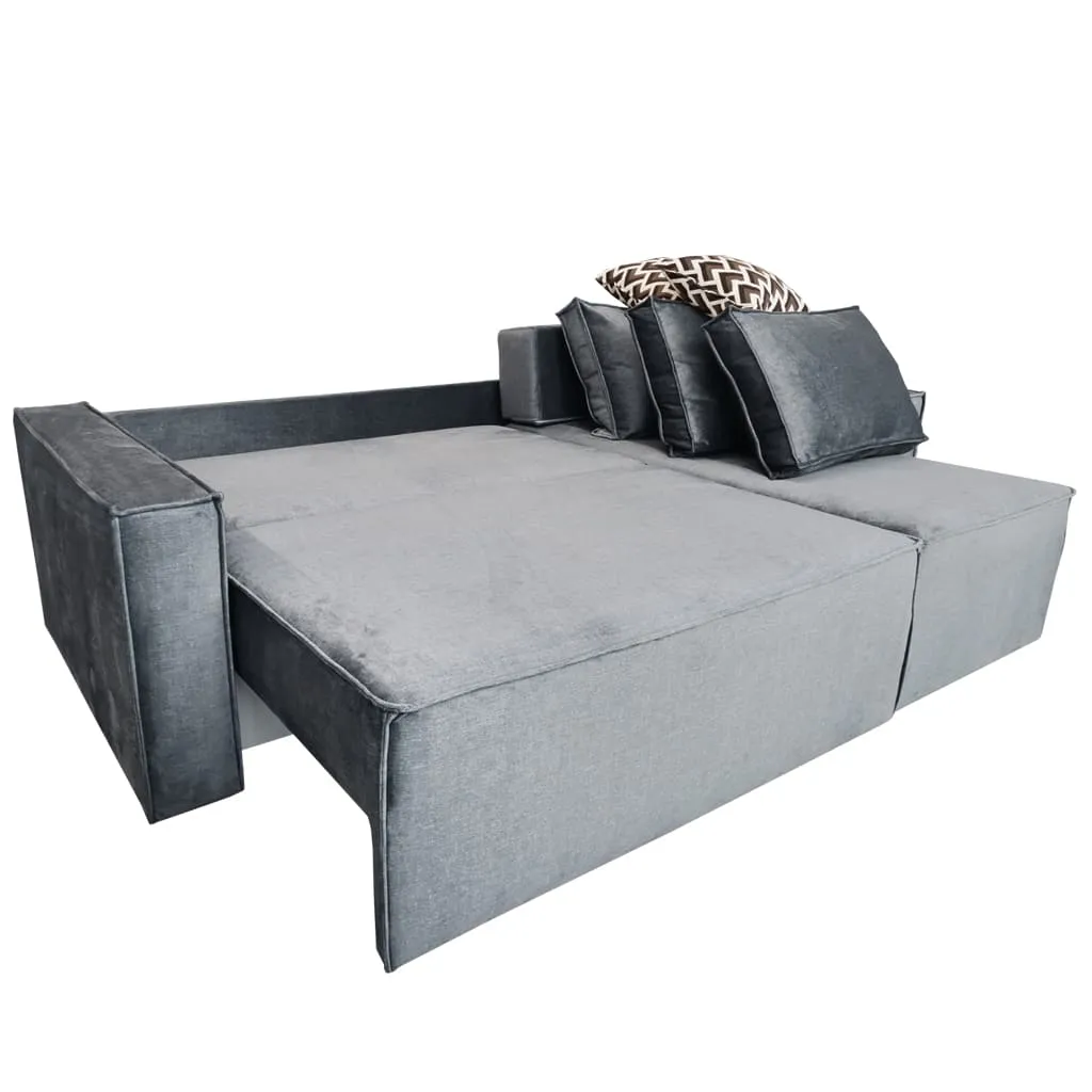 Canapea Extensibilă Kalifornia Dark-Grey