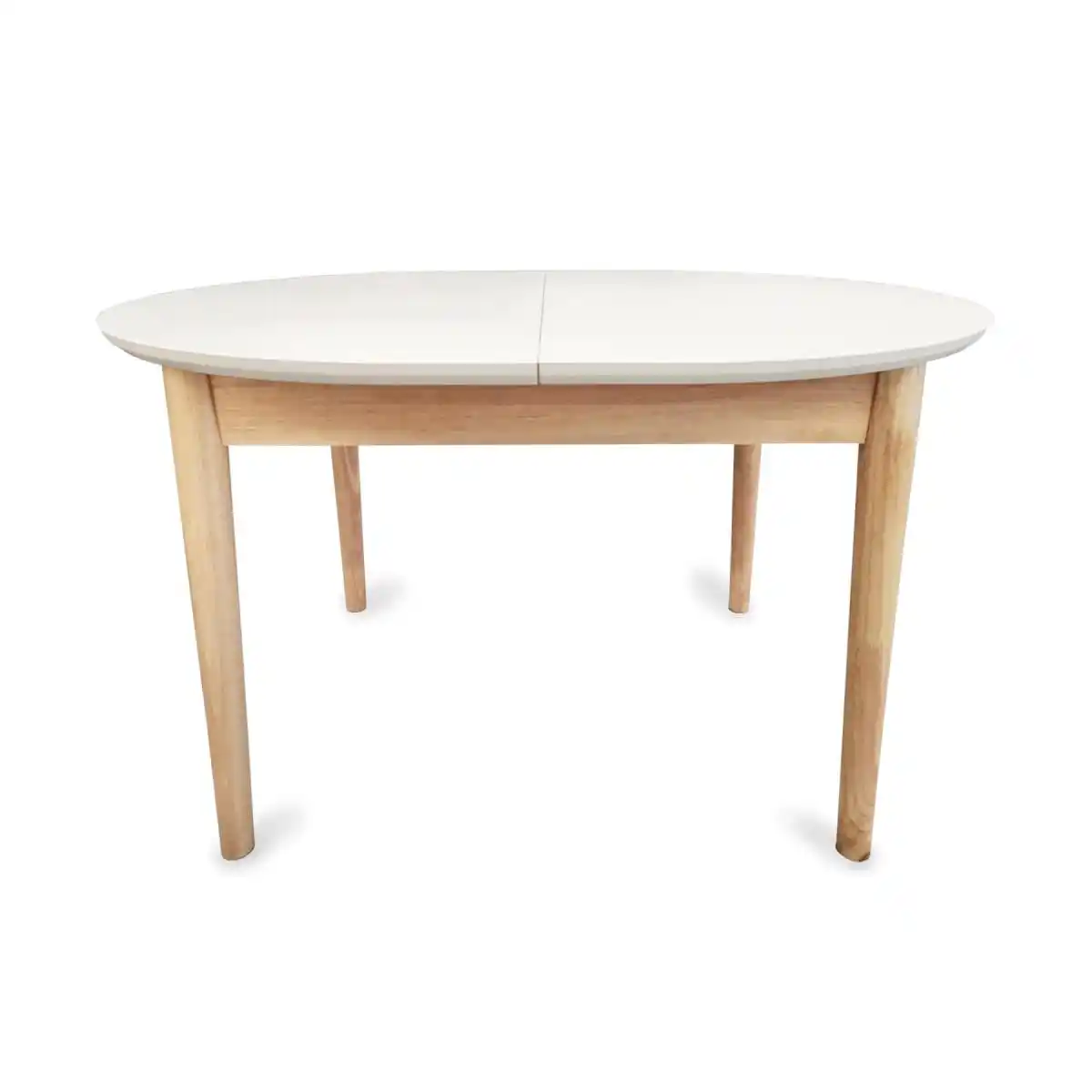 Masă Extensibilă TB-07 Beige+Transprint Legs 120/150×95