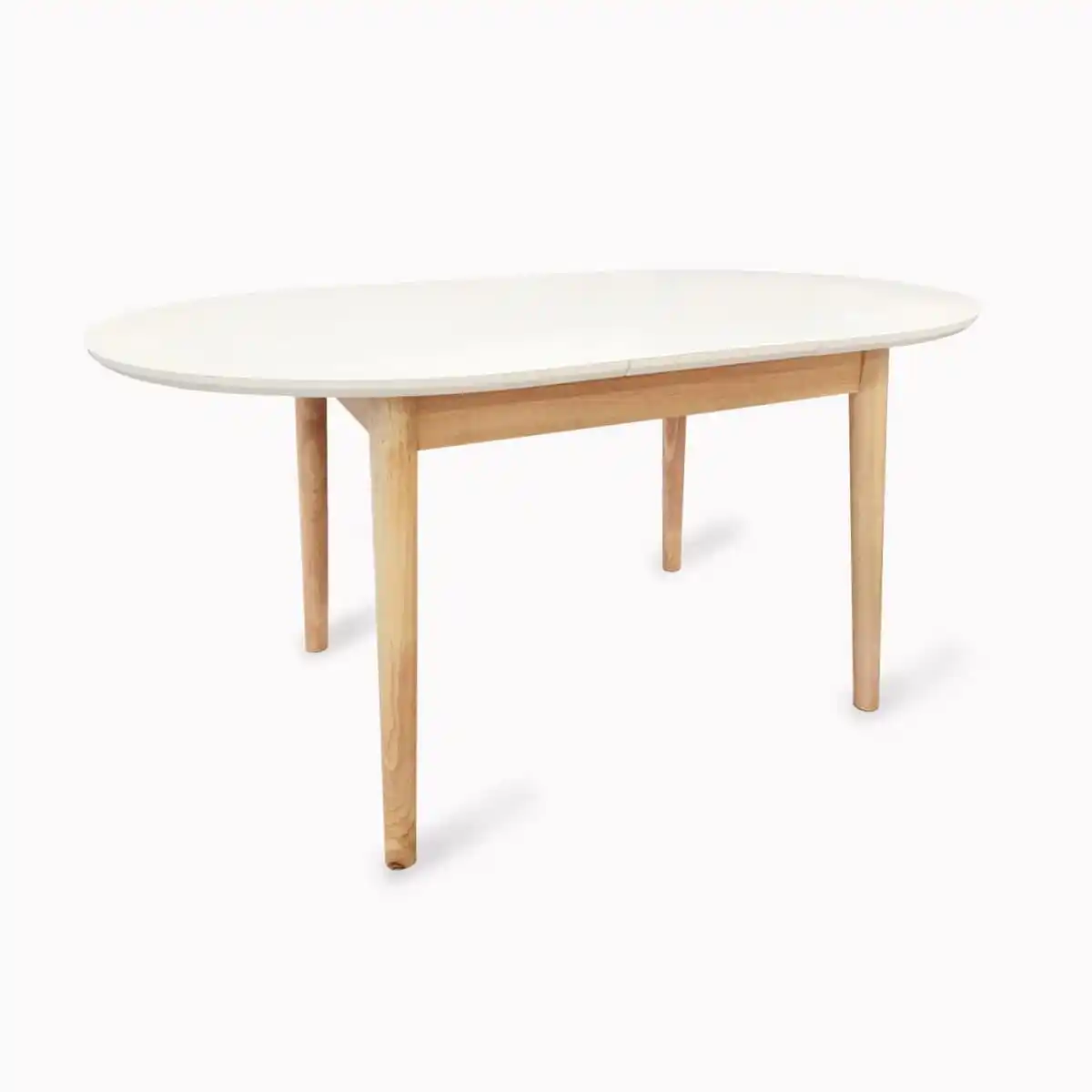 Masă Extensibilă TB-07 Beige+Transprint Legs 120/150×95