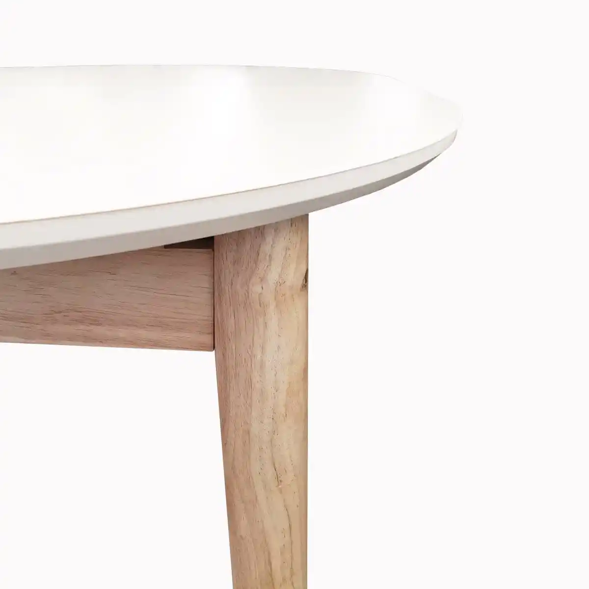 Masă Extensibilă TB-07 Beige+Transprint Legs 120/150×95