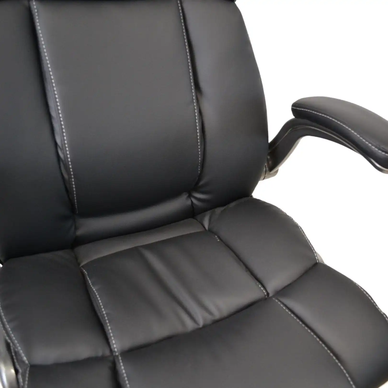 Fotoliu Birou/Gaming BX-3702 Black/Piele-Eco