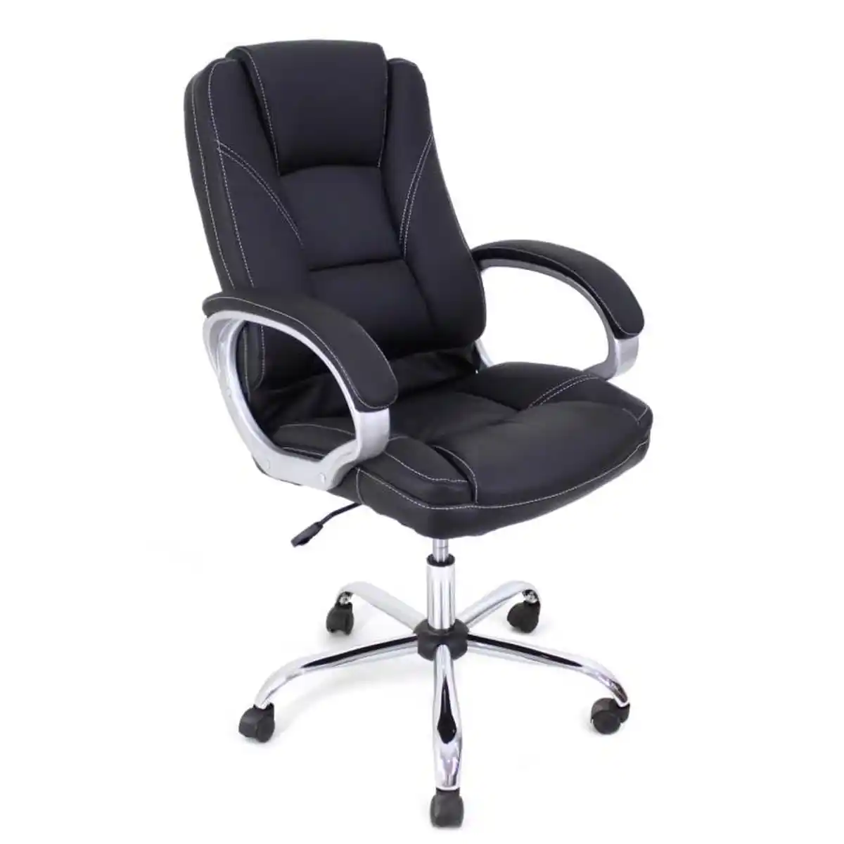 Fotoliu Birou BX-3177~Black Eco Piele