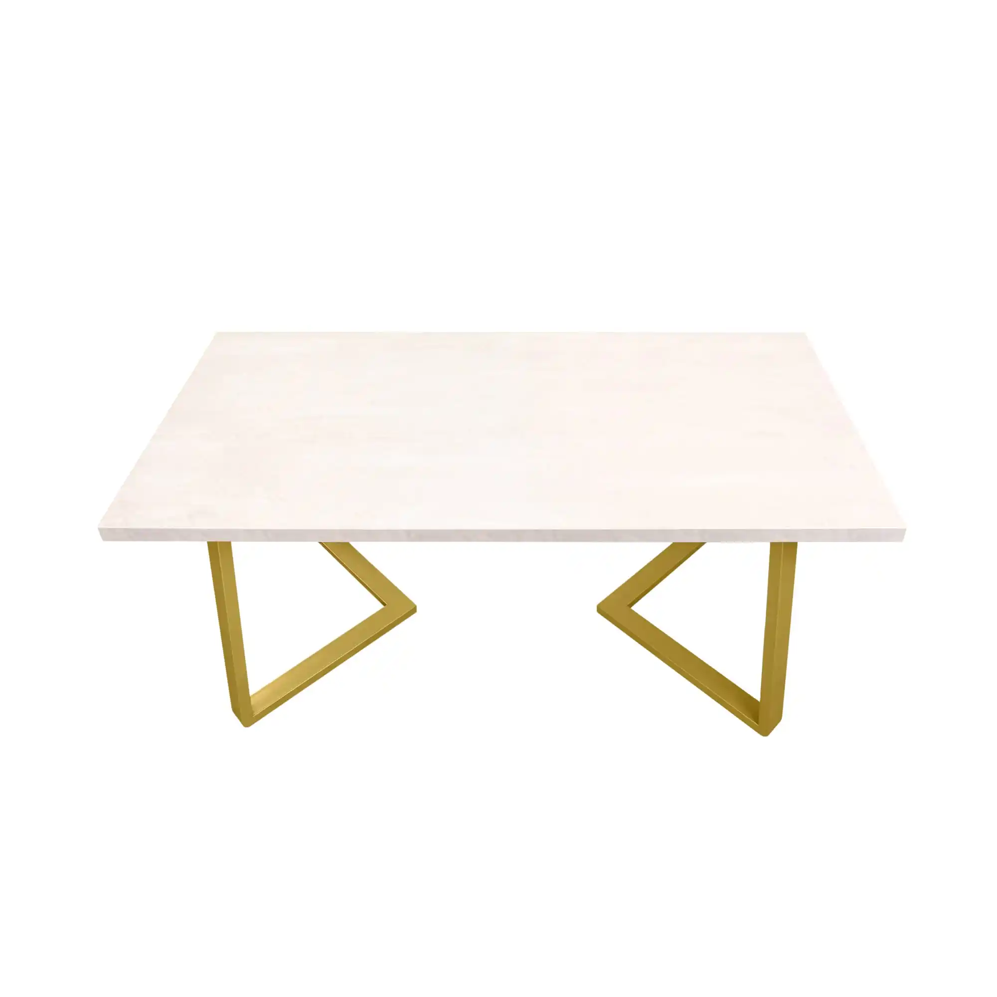 Masă FRIDA Mătase+Golden Legs 150×80