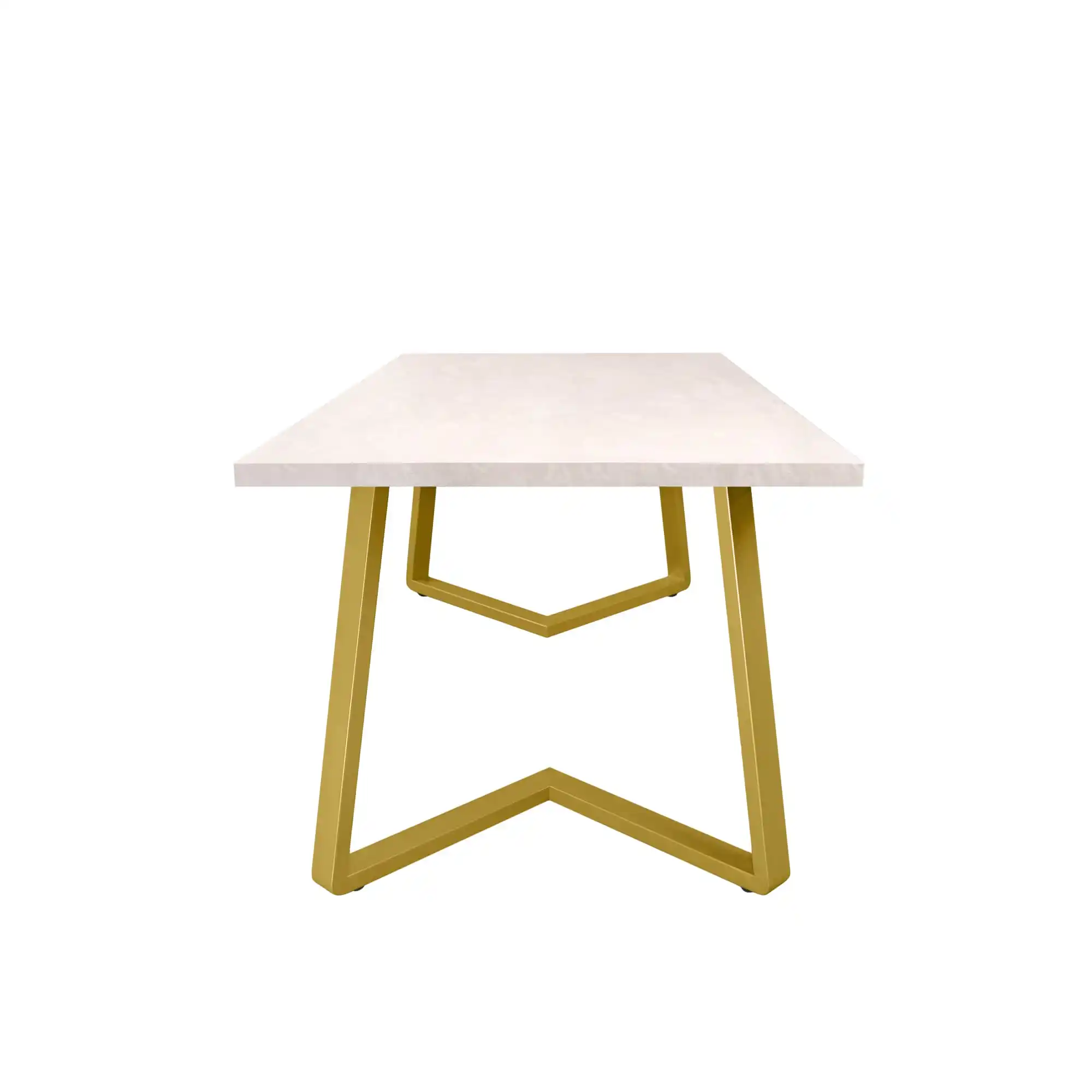 Masă FRIDA Mătase+Golden Legs 180×90