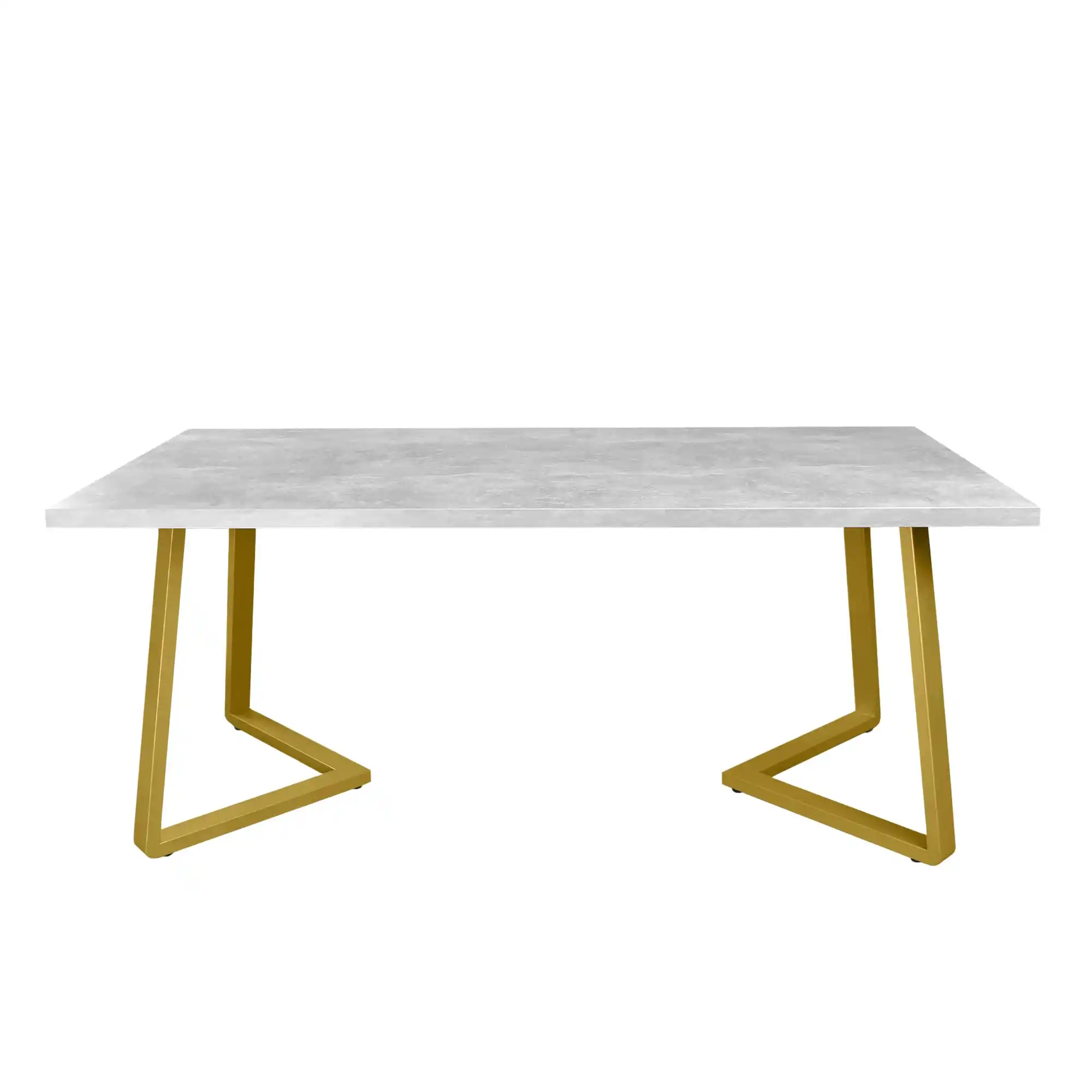 Masă FRIDA Beton+Golden Legs 180×90