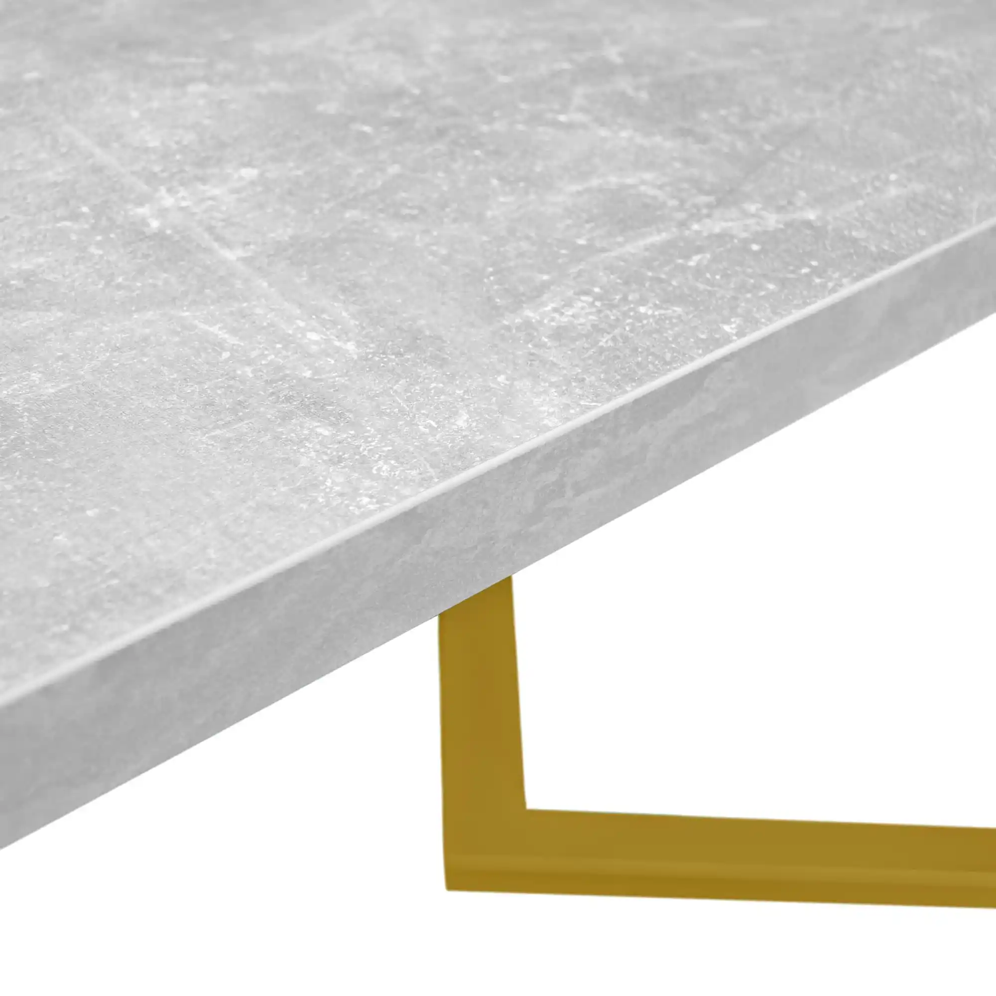 Masă FRIDA Beton+Golden Legs 180×90