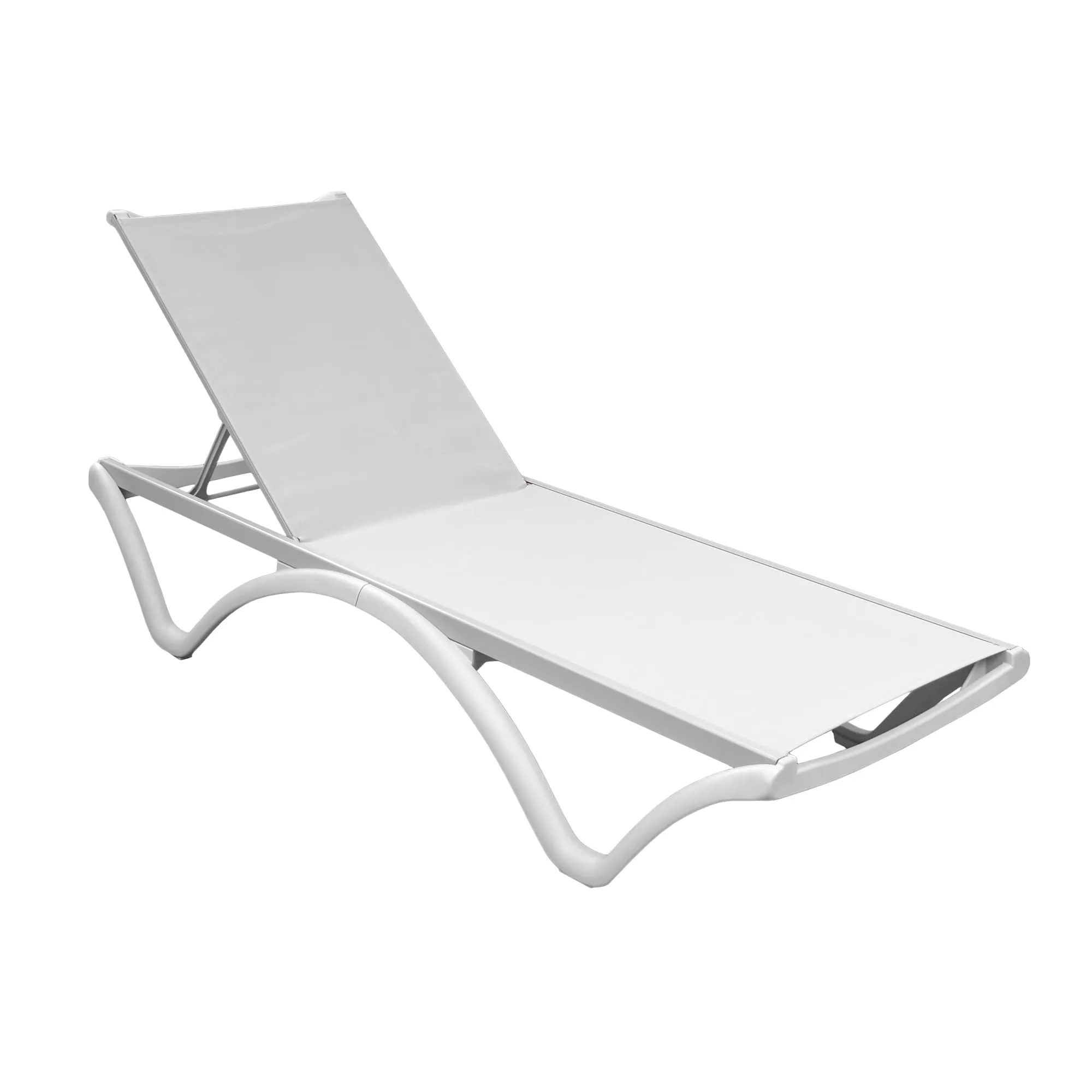 Cumpara  Mobilier de grădină - Светло-серый шезлонг Ocean Beach..