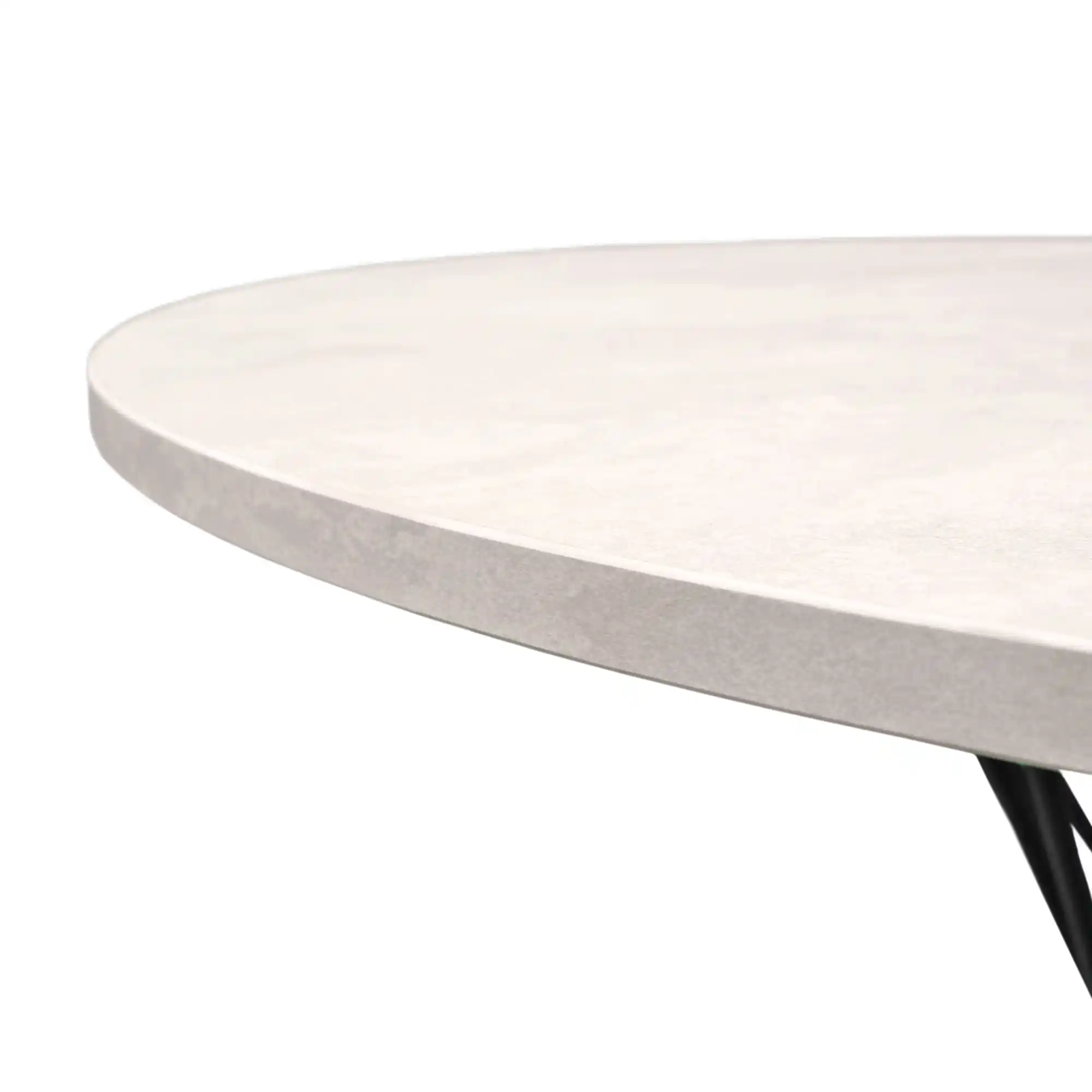 Masă FELICIA Mătase+Black Leg  ∅100