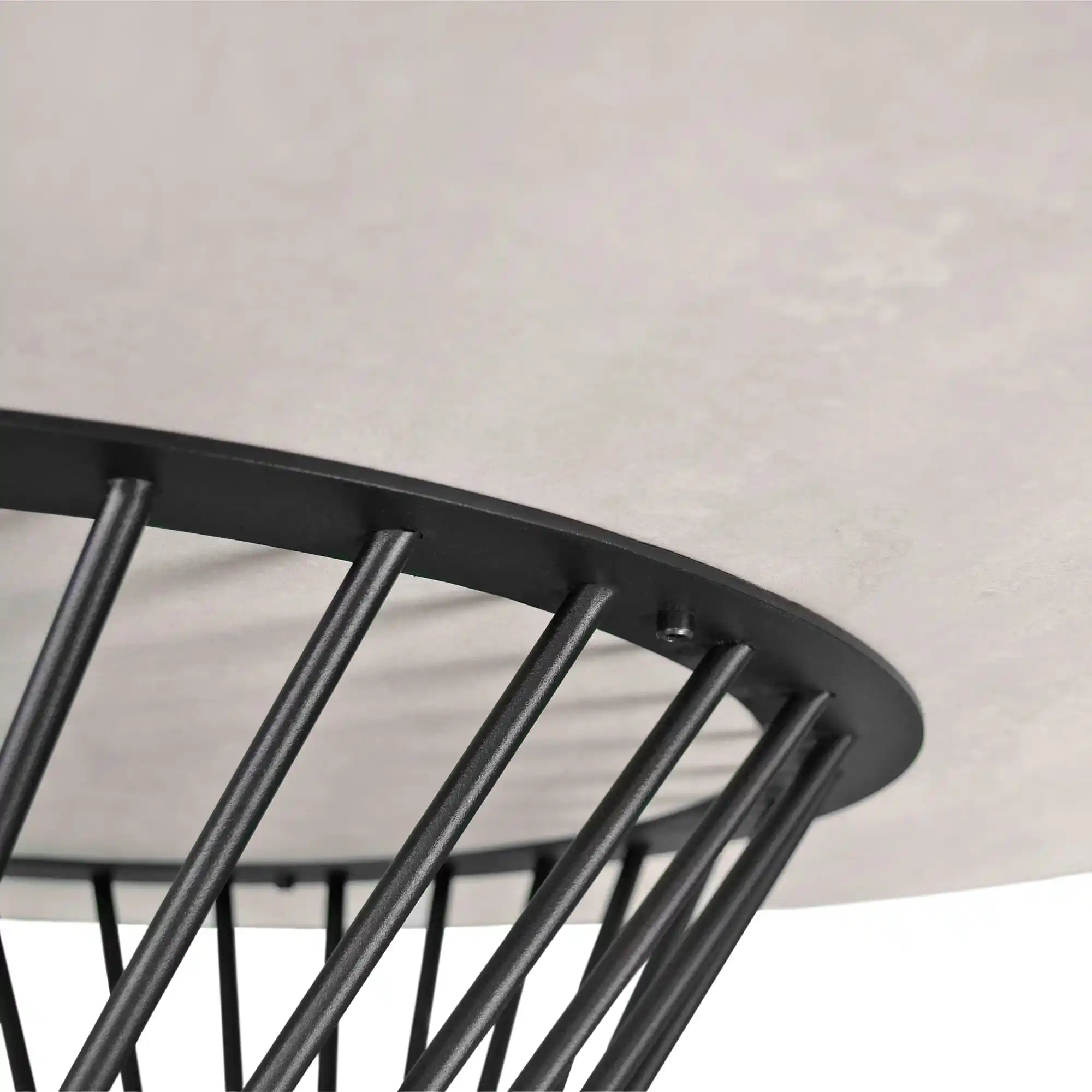 Masă FELICIA Mătase+Black Leg  ∅100