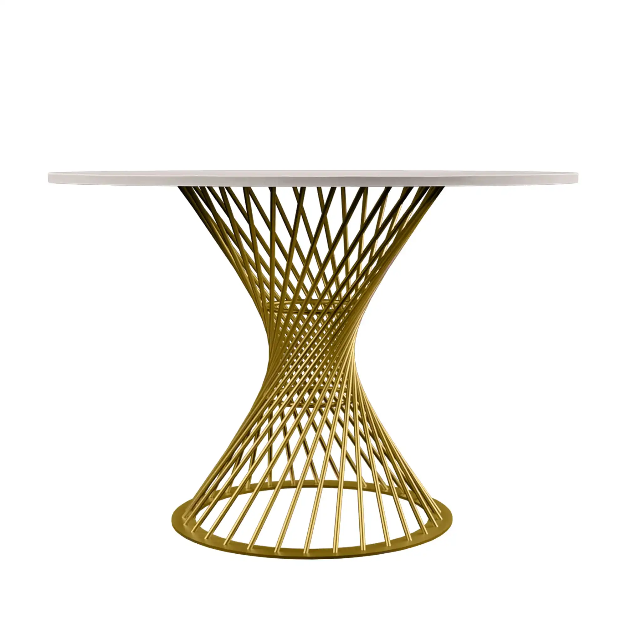 Masă FELICIA  Mătase+Golden Leg ∅100