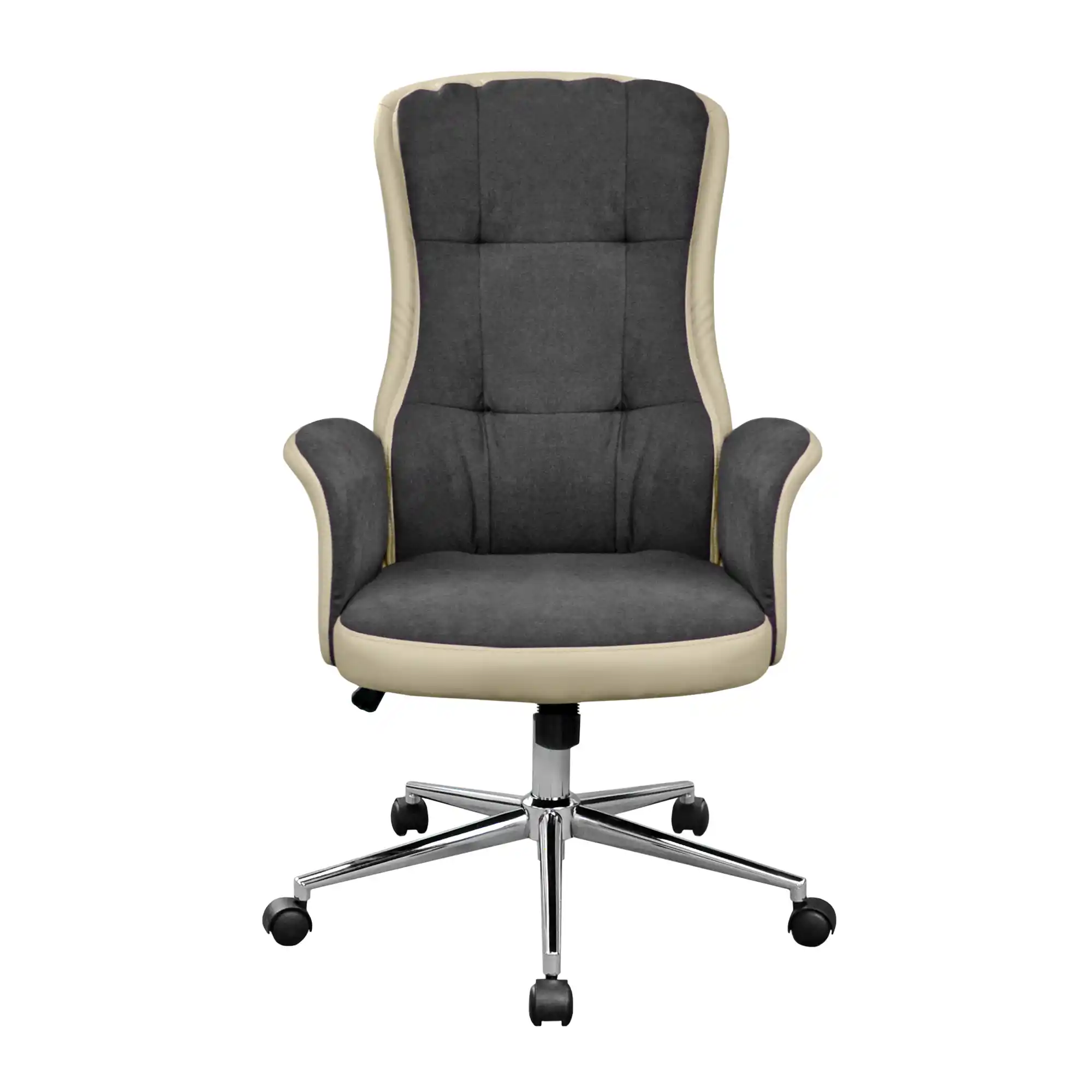 Fotoliu Birou FRODO Dark Grey/Beige