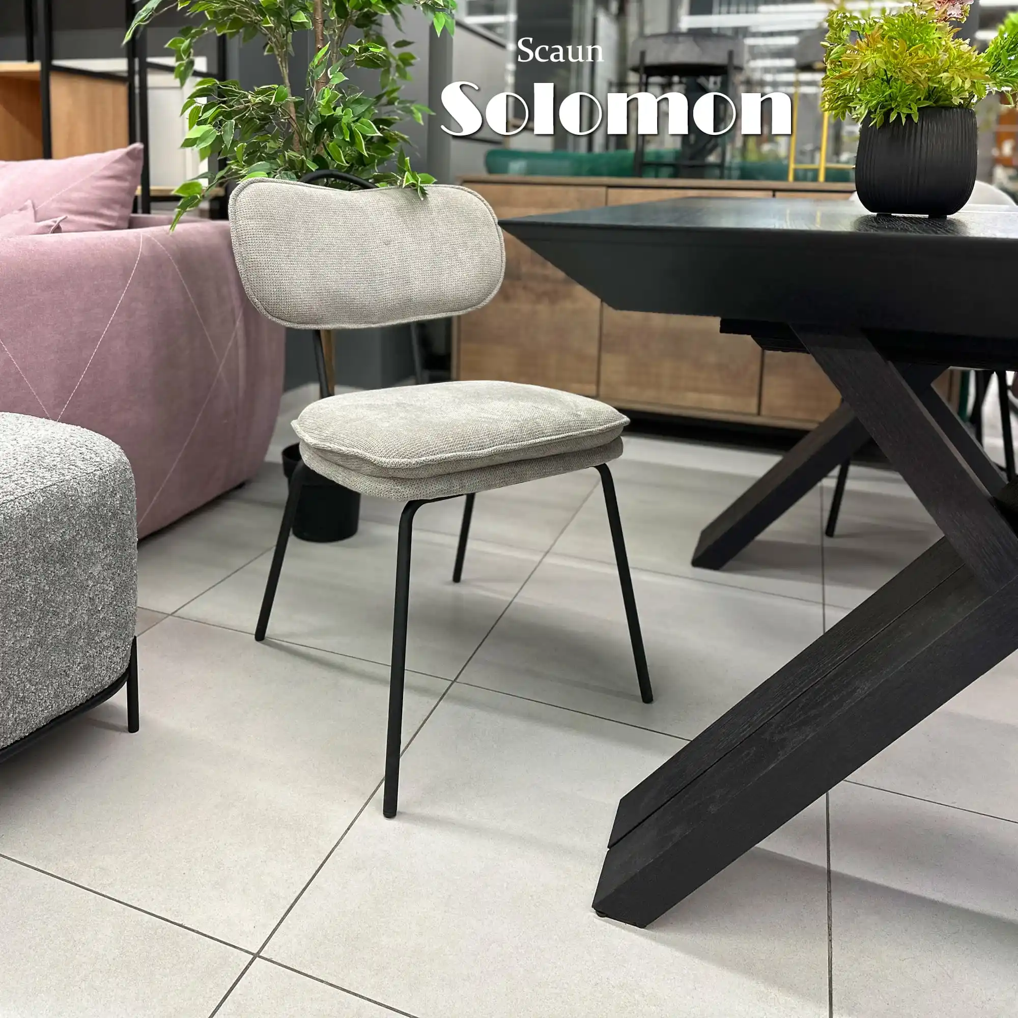 Scaun SOLOMON Grey