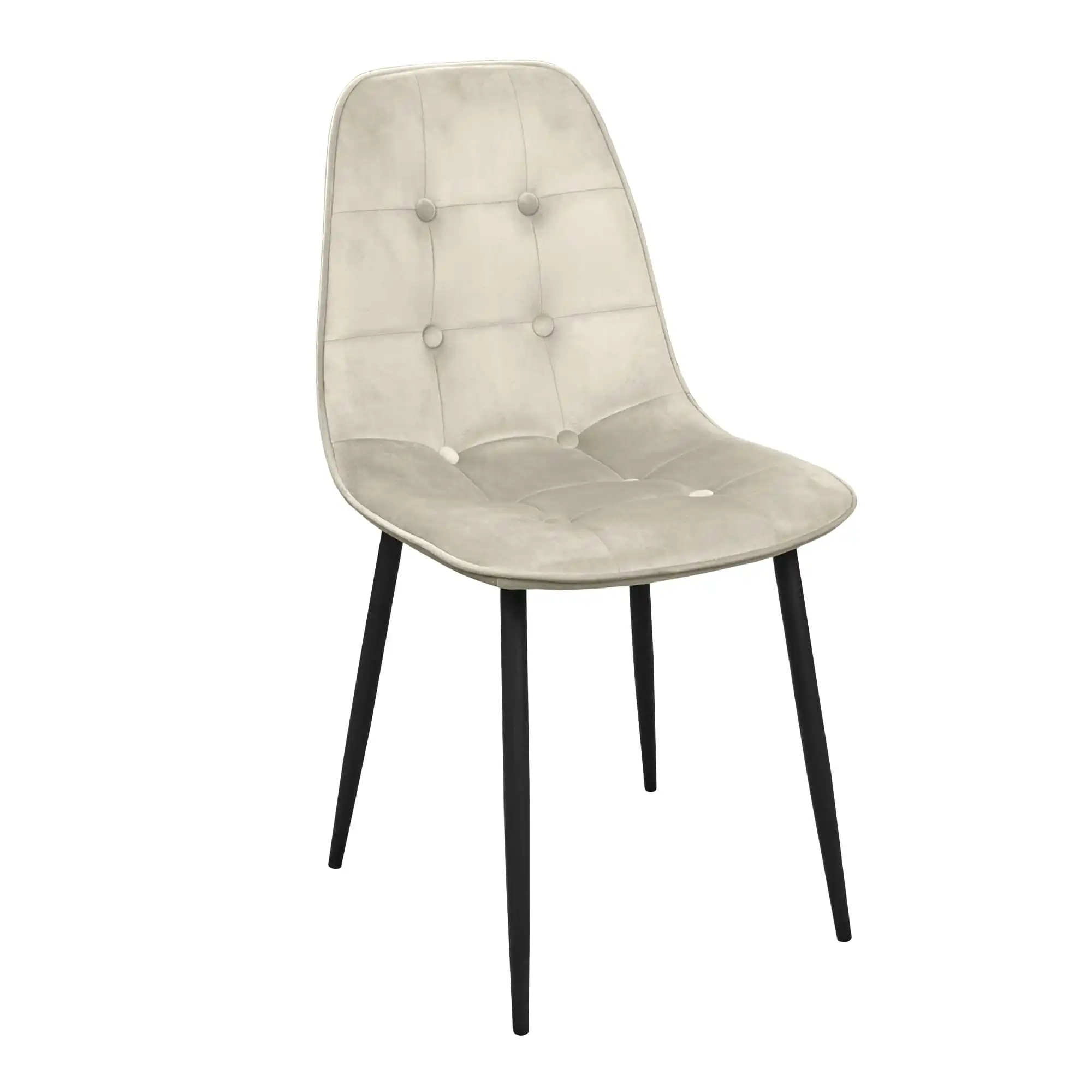 Cumpara  Mobilier pentru bucătărie - Стул M-01-3 (Hlr-14) Бархат Серый/Бежевый+Чёр..