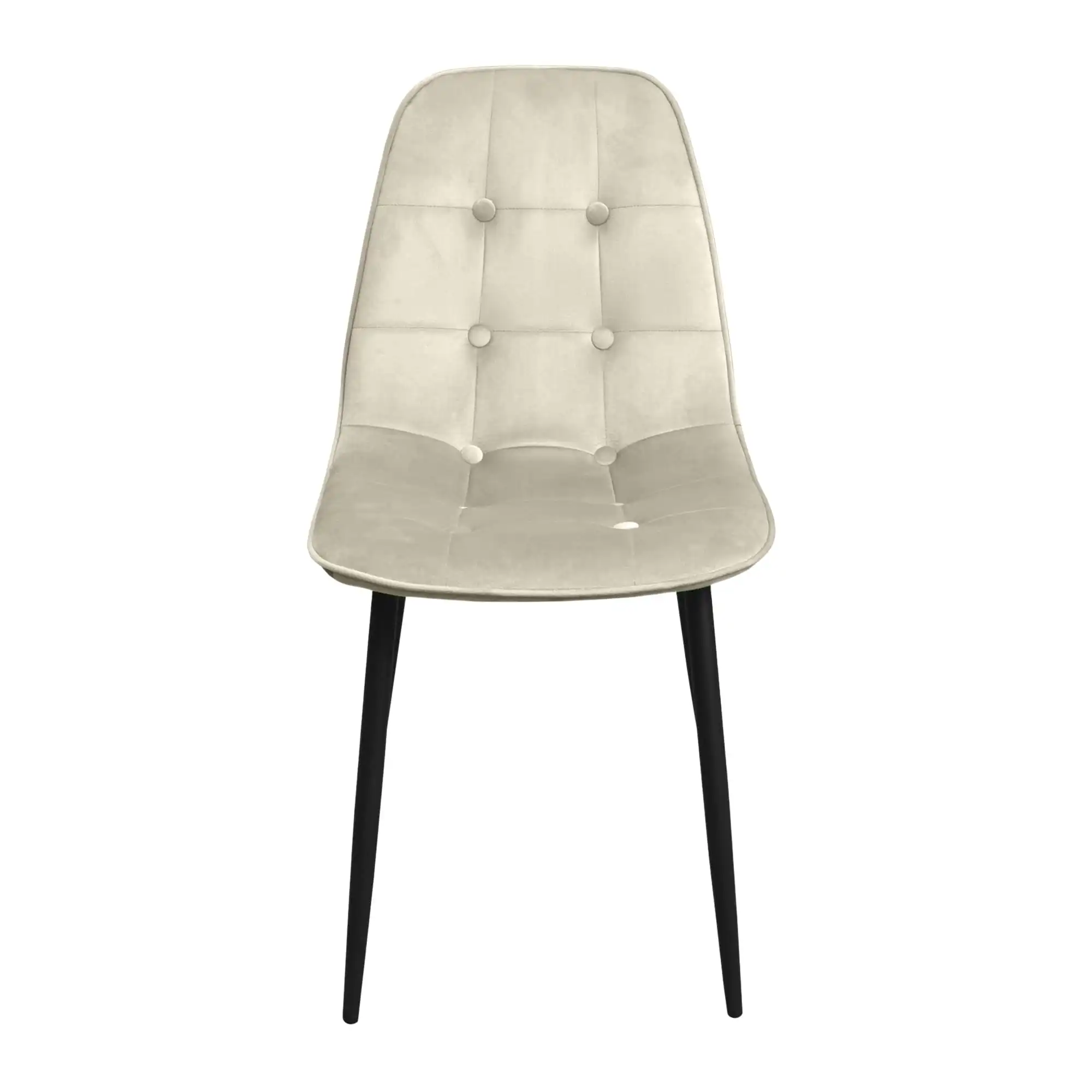 M-01-3 (Hlr-14) Catifea Grey/Beige+Black Legs Scaun