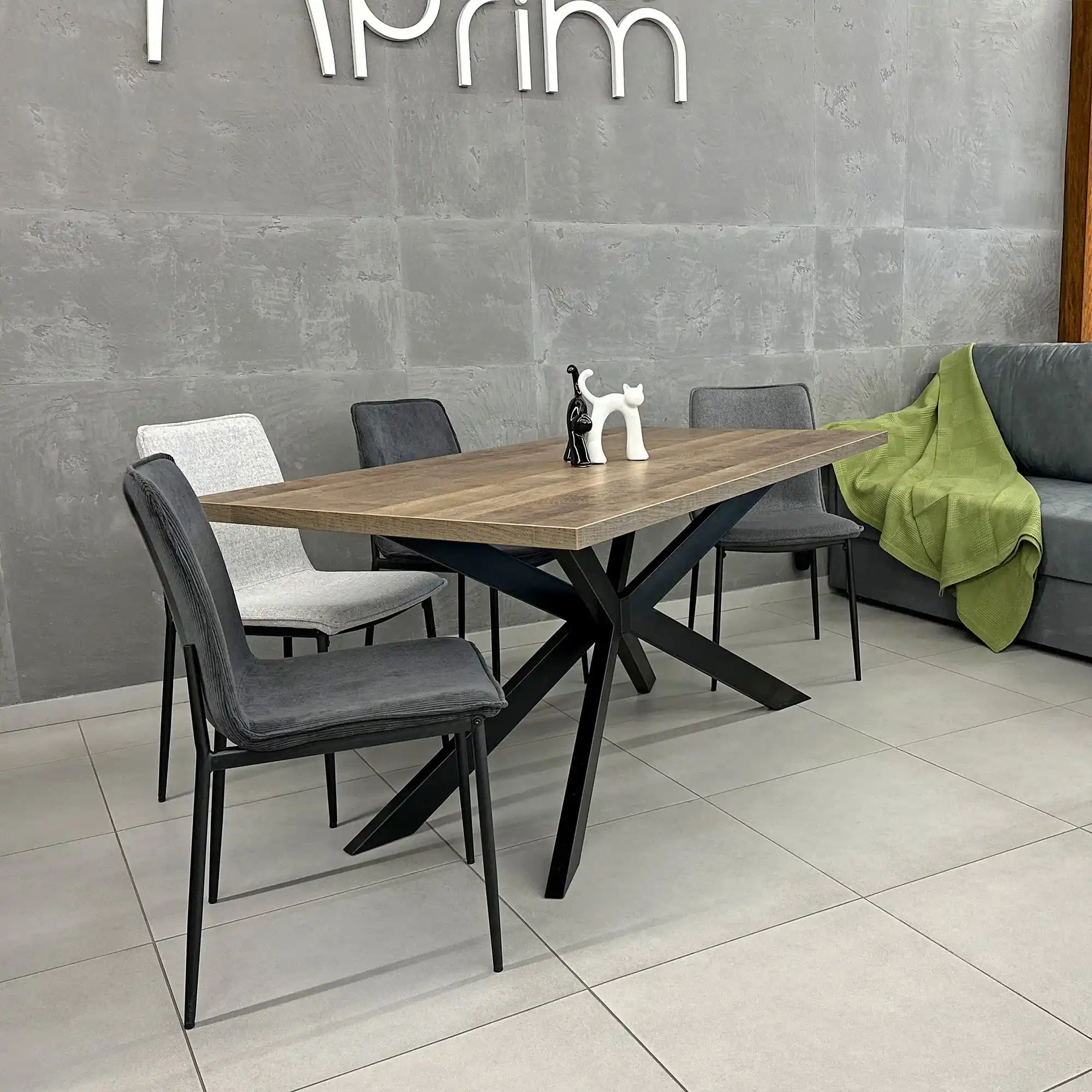 Scaun TERRY Dark Grey