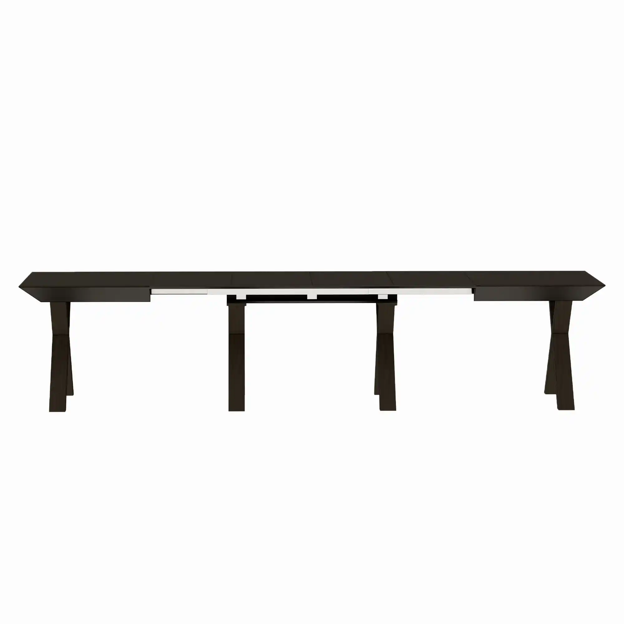 Masă Extensibilă Madrid Black Top+Black Legs