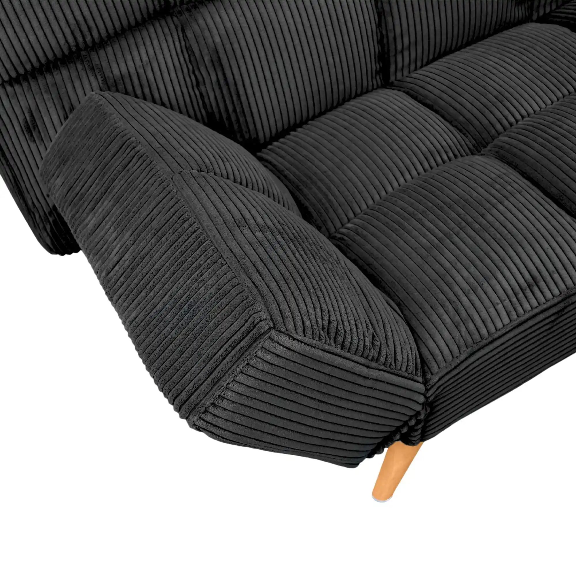 Canapea Extensibilă LM-58 Black Velvet