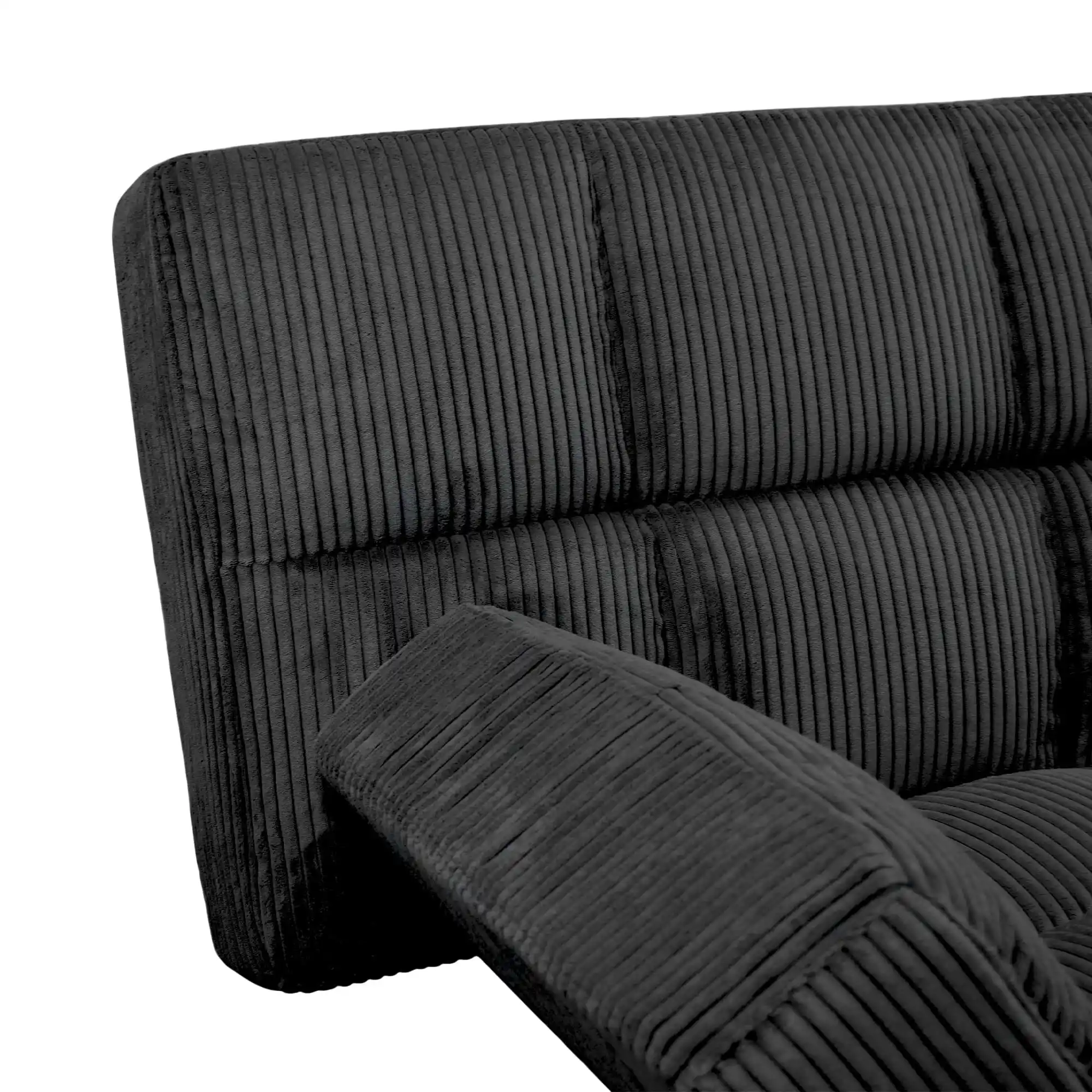 Canapea Extensibilă LM-58 Black Velvet