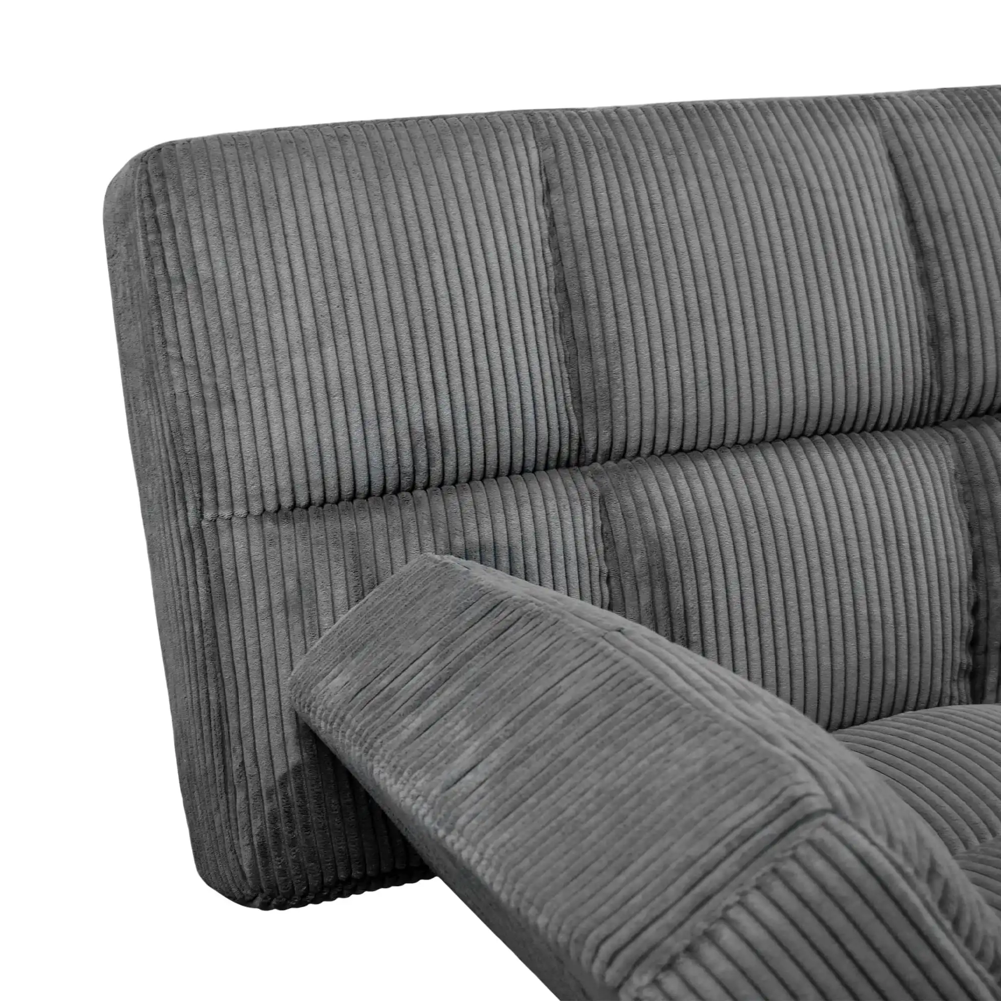 Раскладной диван LM-58~Dark Grey Velvet