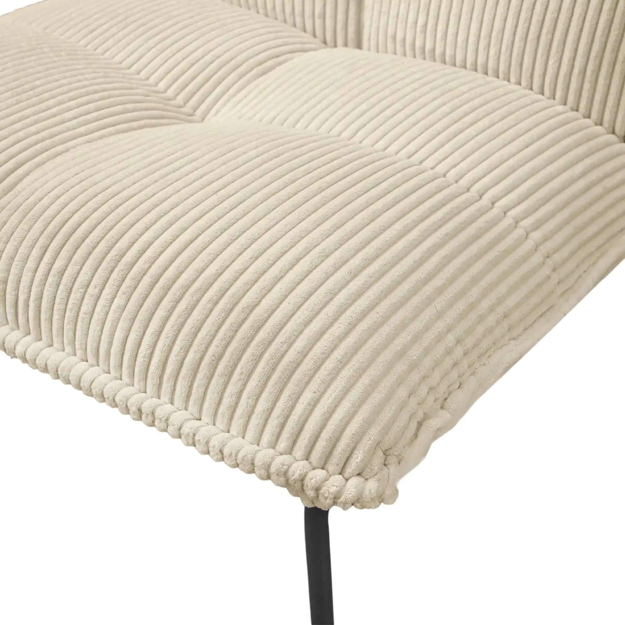 Fotoliu BRONX White Velvet